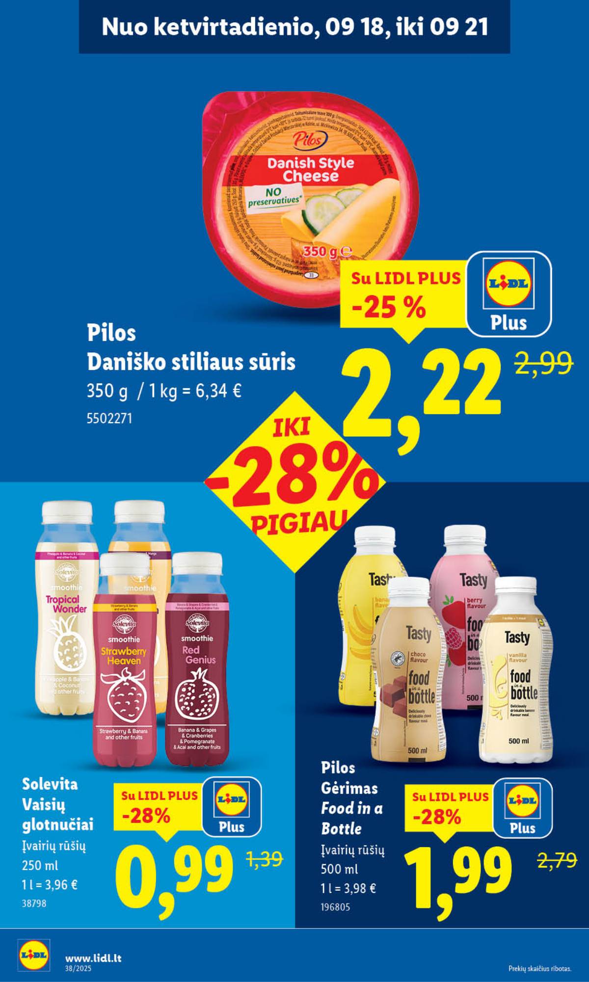 Lidl - LIDL SAVAITĖS Maisto prekių akcijų leidinys 46 puslapis