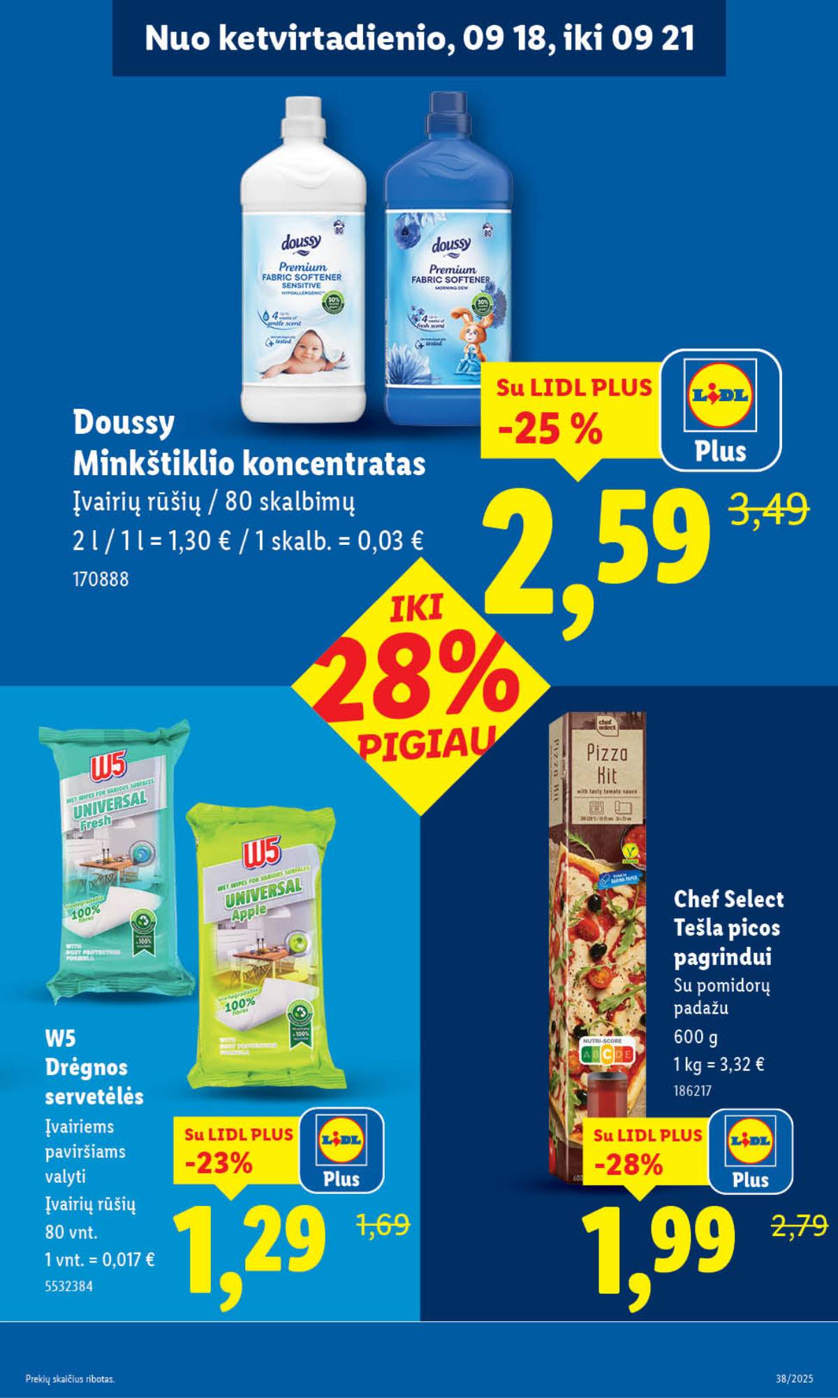 Lidl - LIDL SAVAITĖS Maisto prekių akcijų leidinys 47 puslapis
