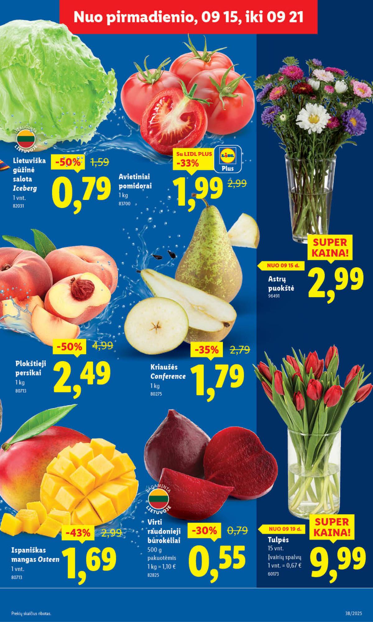 Lidl - LIDL SAVAITĖS Maisto prekių akcijų leidinys 5 puslapis