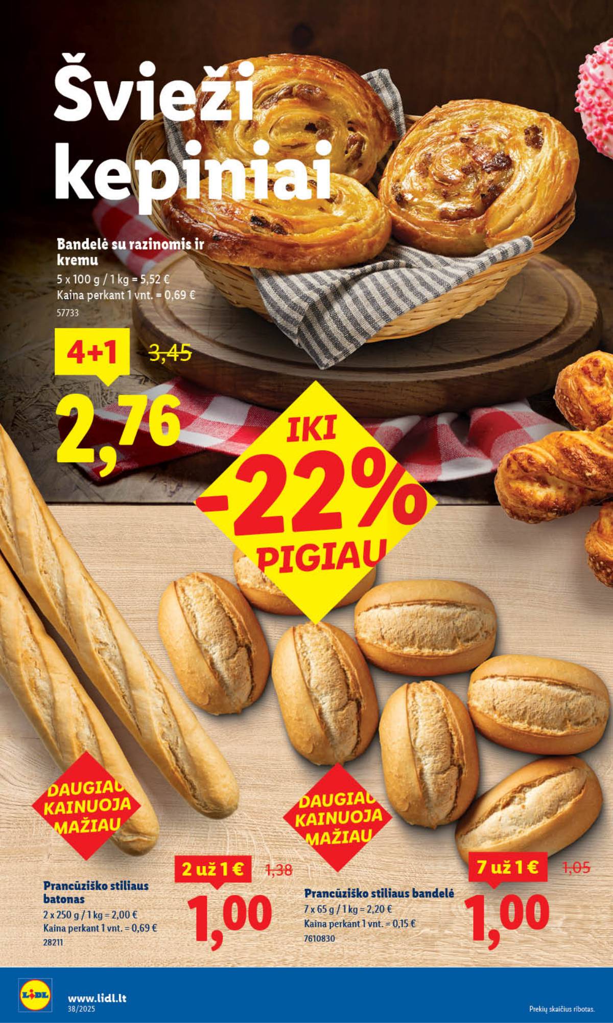 Lidl - LIDL SAVAITĖS Maisto prekių akcijų leidinys 6 puslapis
