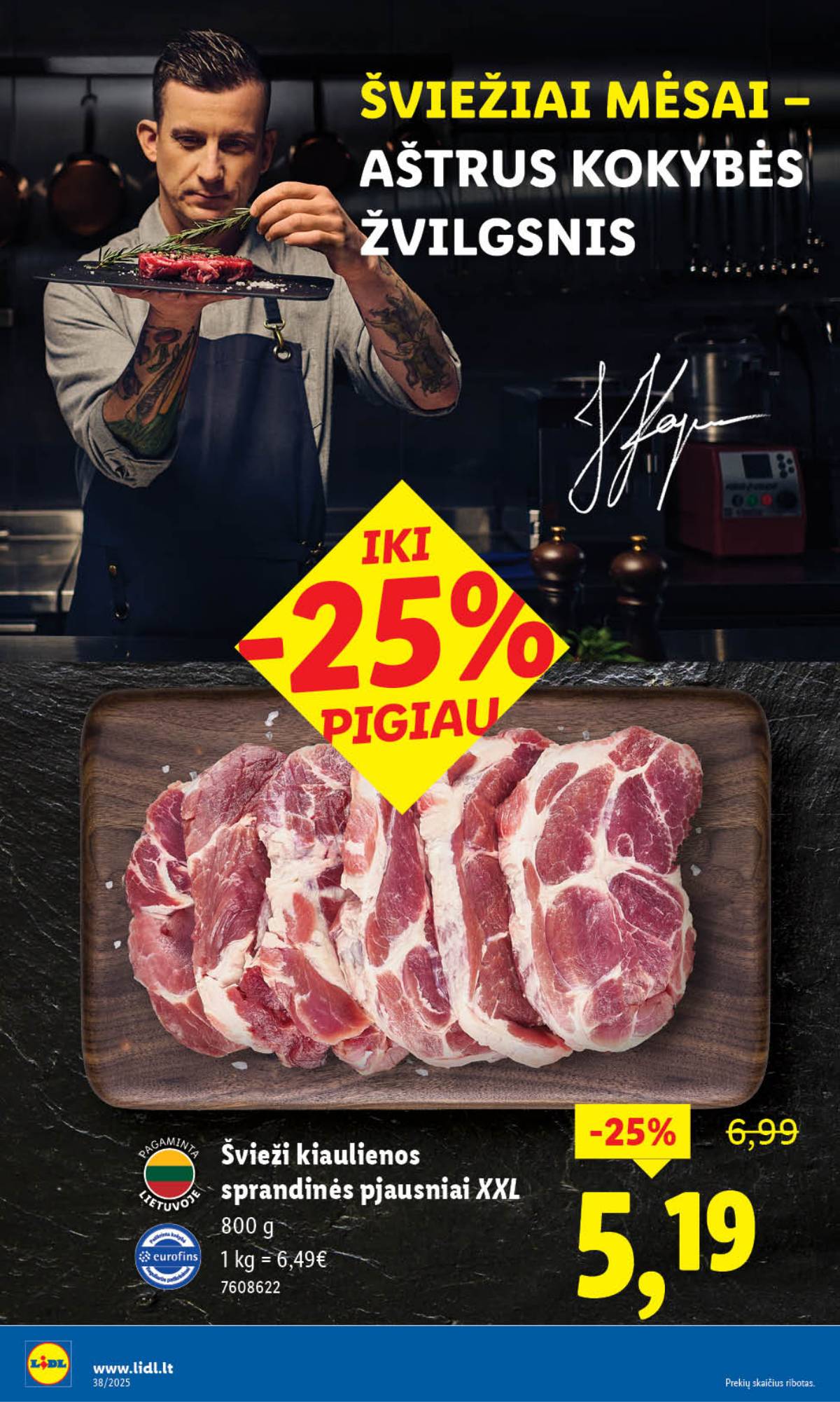 Lidl - LIDL SAVAITĖS Maisto prekių akcijų leidinys 8 puslapis