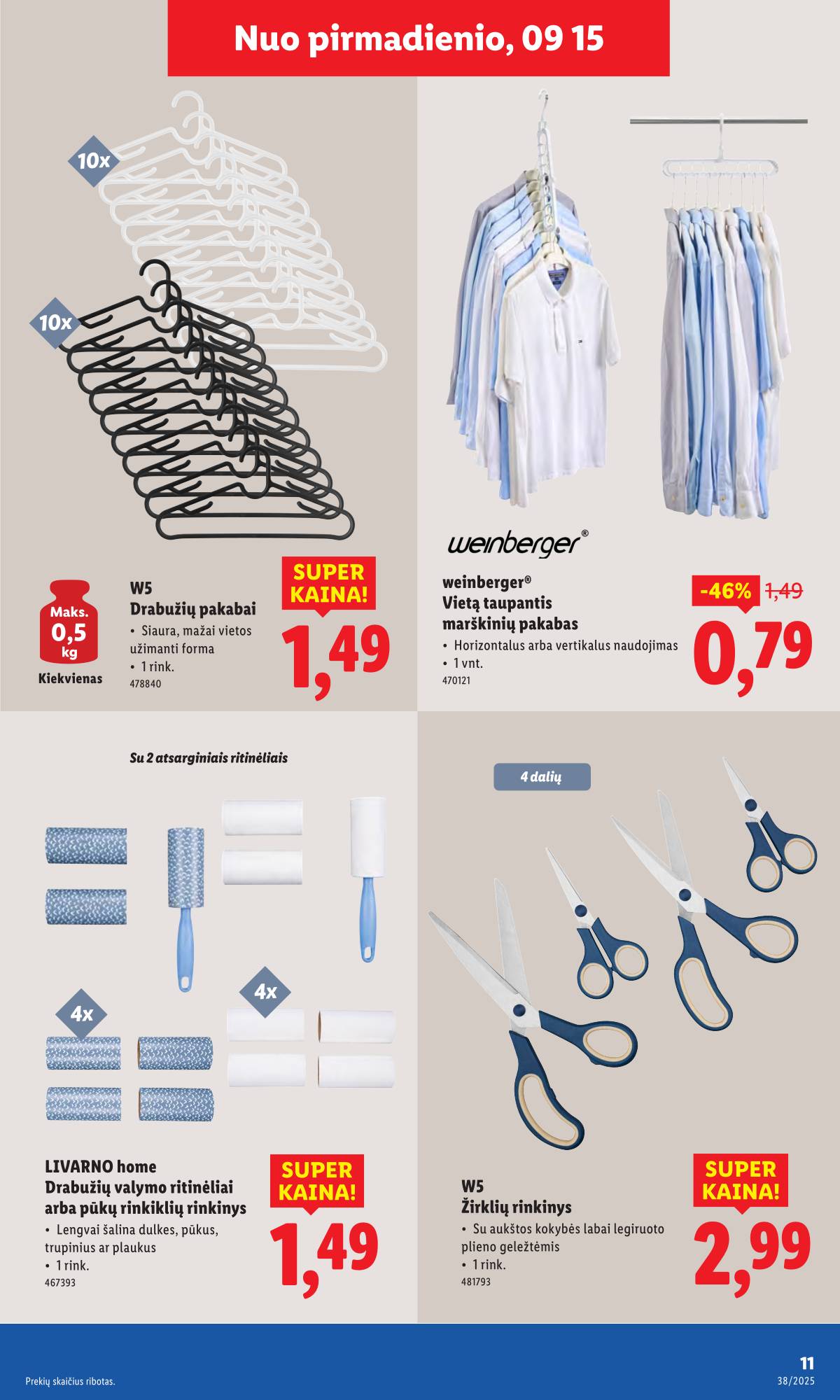 Lidl - LIDL Ne maisto prekių akcijų leidinys 11 puslapis