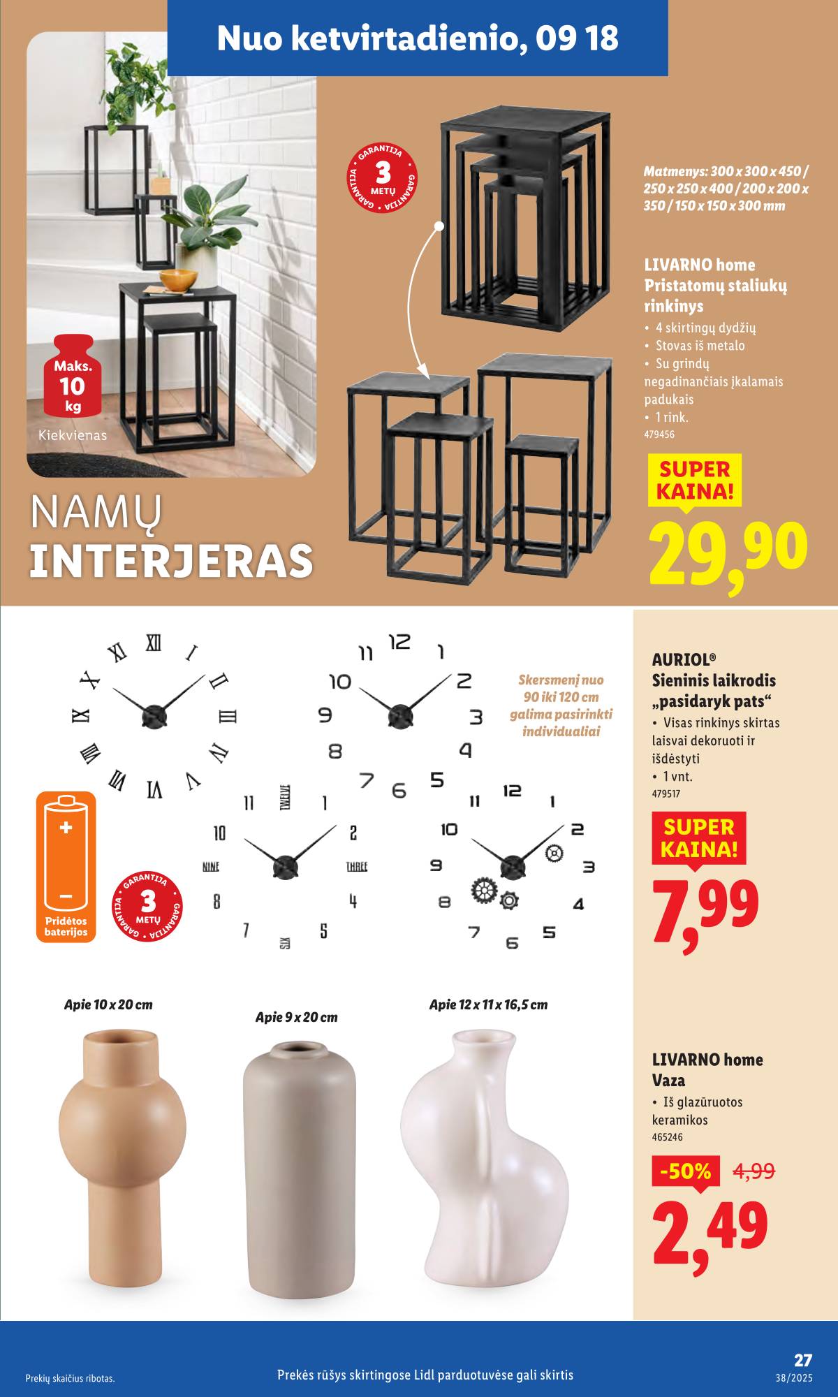 Lidl - LIDL Ne maisto prekių akcijų leidinys 27 puslapis