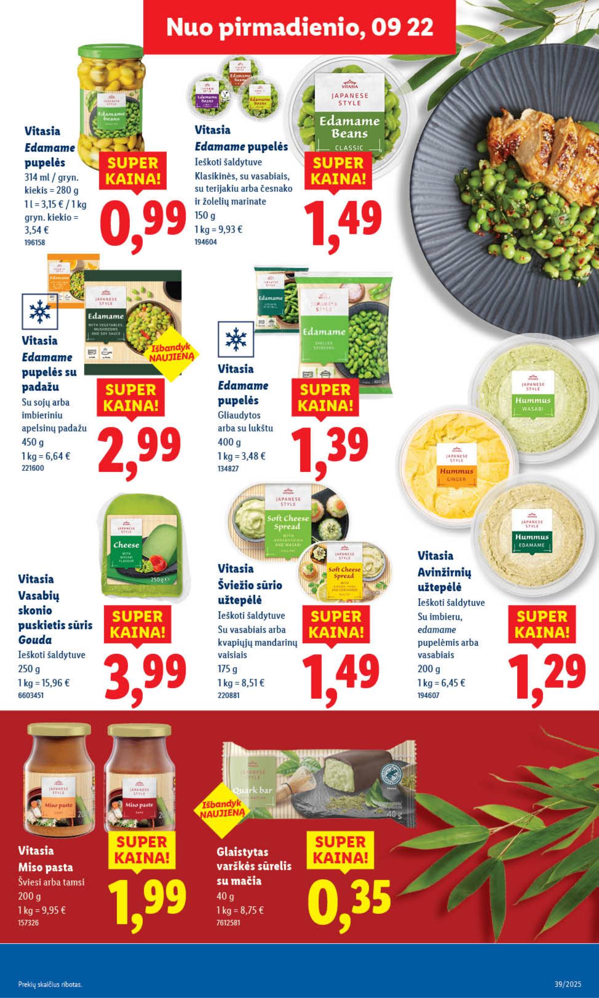 Lidl - LIDL SAVAITĖS Maisto prekių akcijų leidinys 11 puslapis
