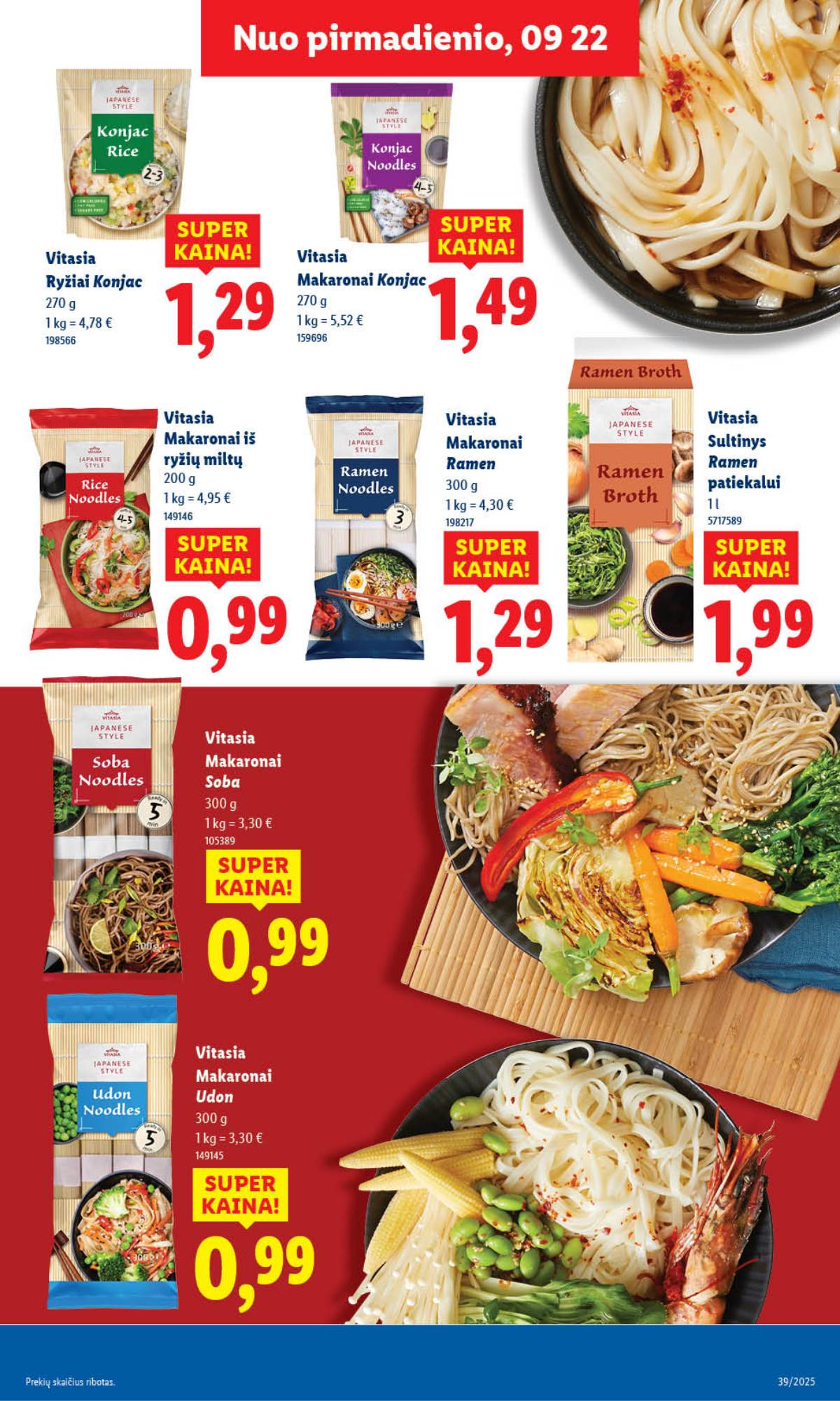 Lidl - LIDL SAVAITĖS Maisto prekių akcijų leidinys 13 puslapis