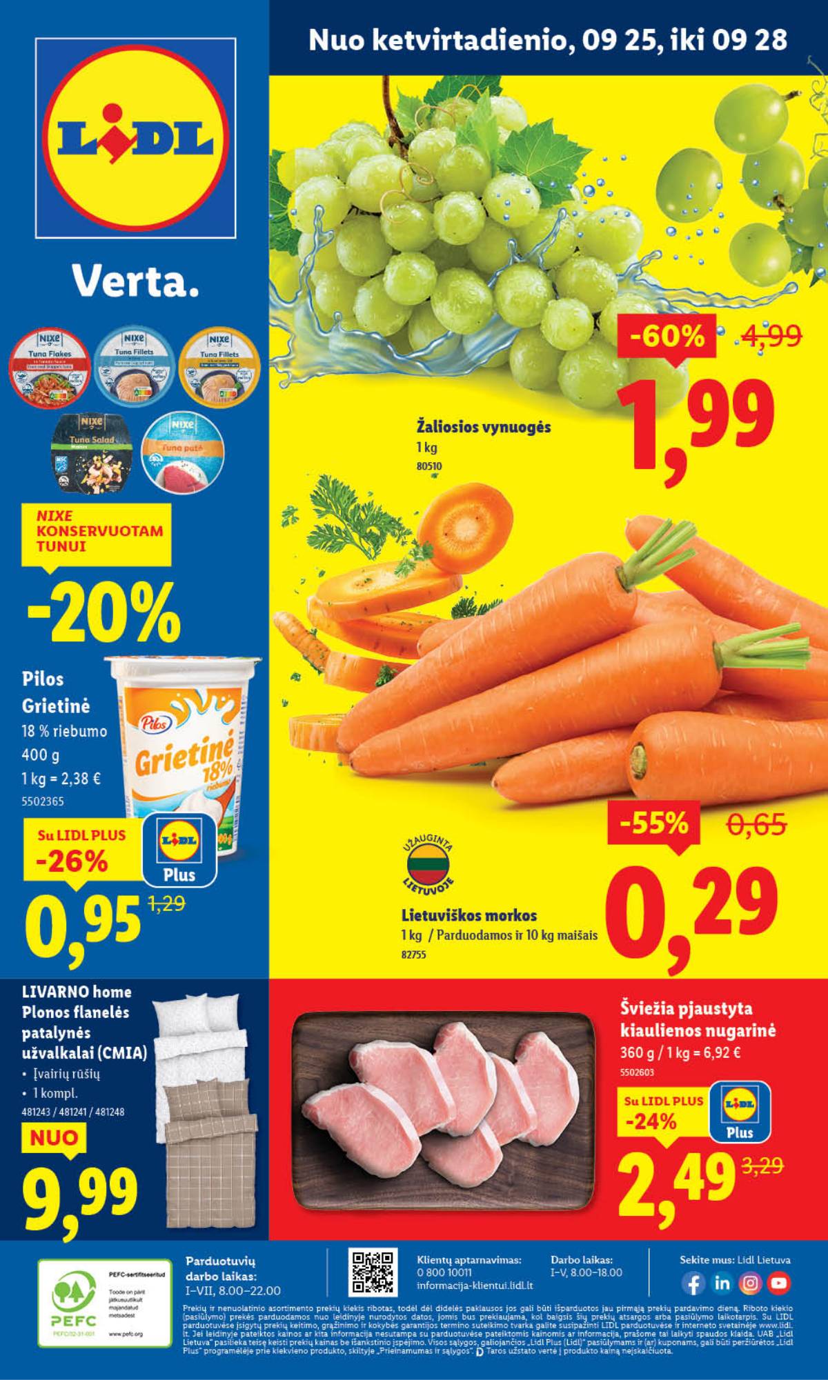 Lidl - LIDL SAVAITĖS Maisto prekių akcijų leidinys 44 puslapis