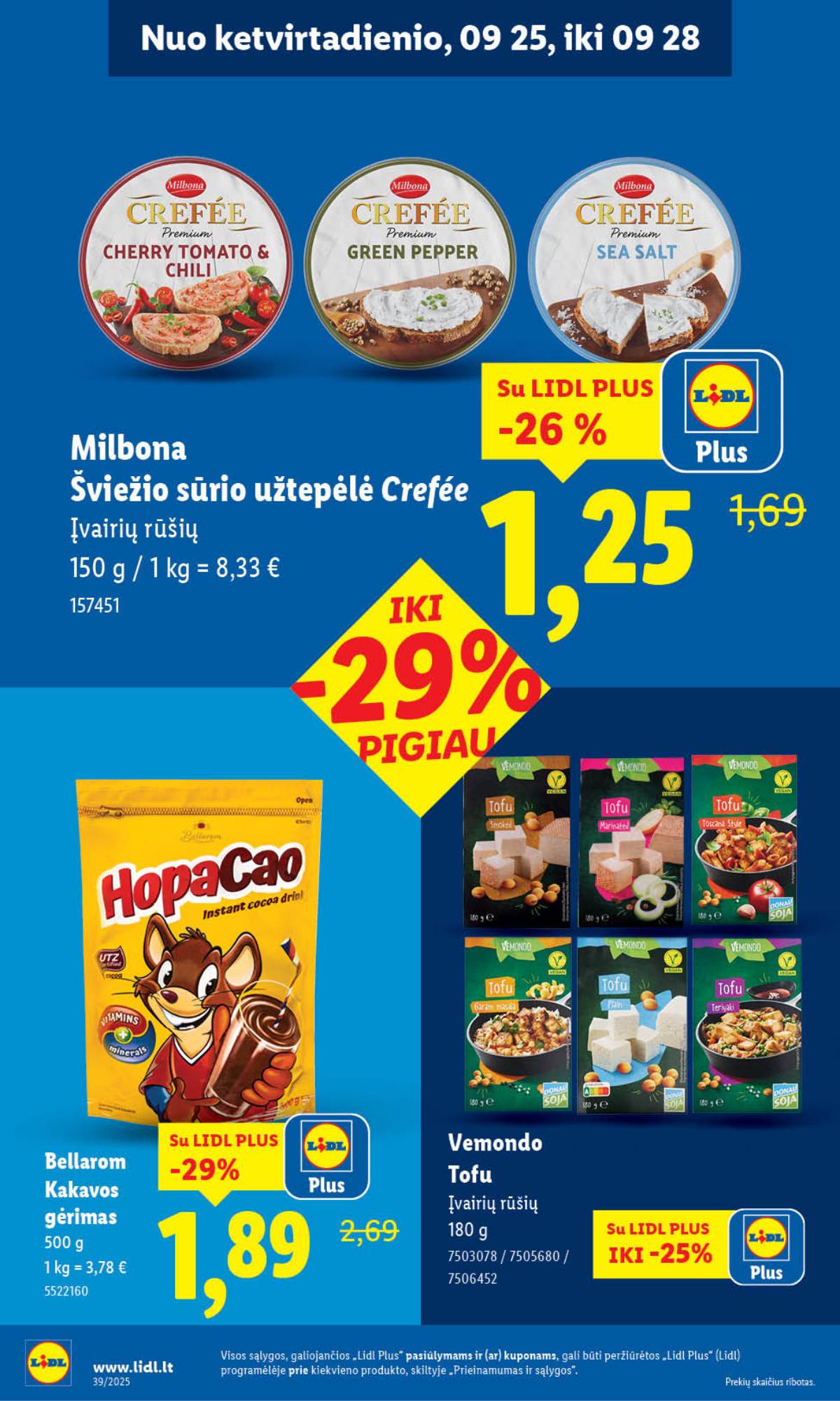 Lidl - LIDL SAVAITĖS Maisto prekių akcijų leidinys 46 puslapis