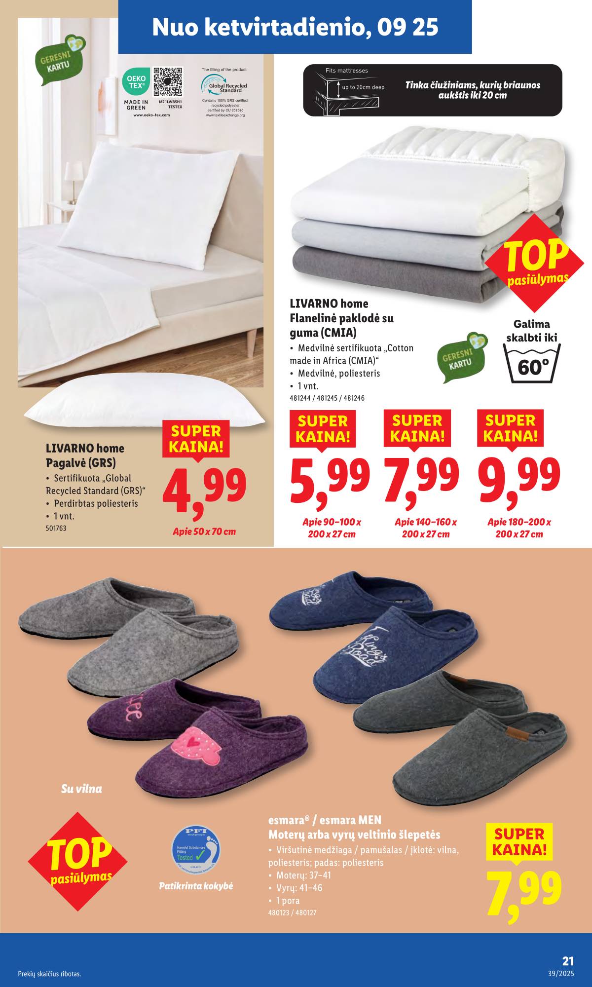 Lidl - LIDL Ne maisto prekių akcijų leidinys 21 puslapis