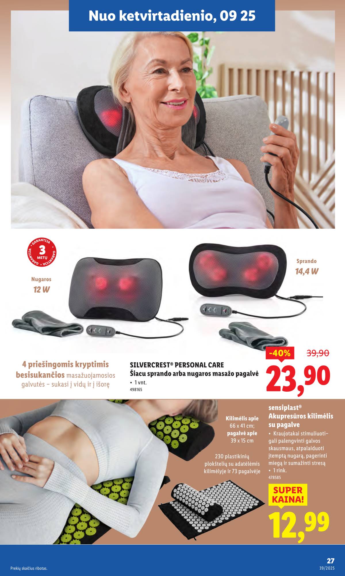Lidl - LIDL Ne maisto prekių akcijų leidinys 27 puslapis