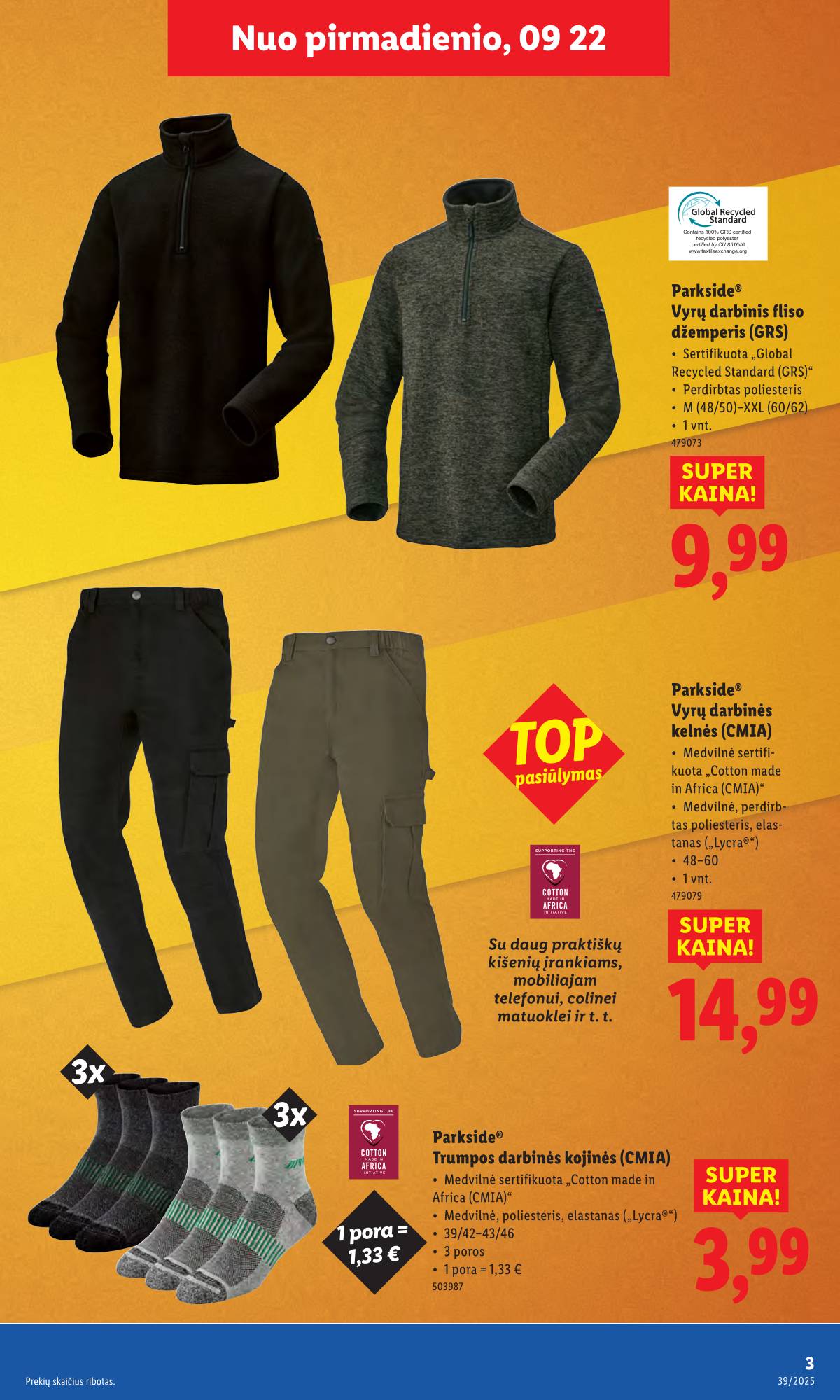 Lidl - LIDL Ne maisto prekių akcijų leidinys 3 puslapis