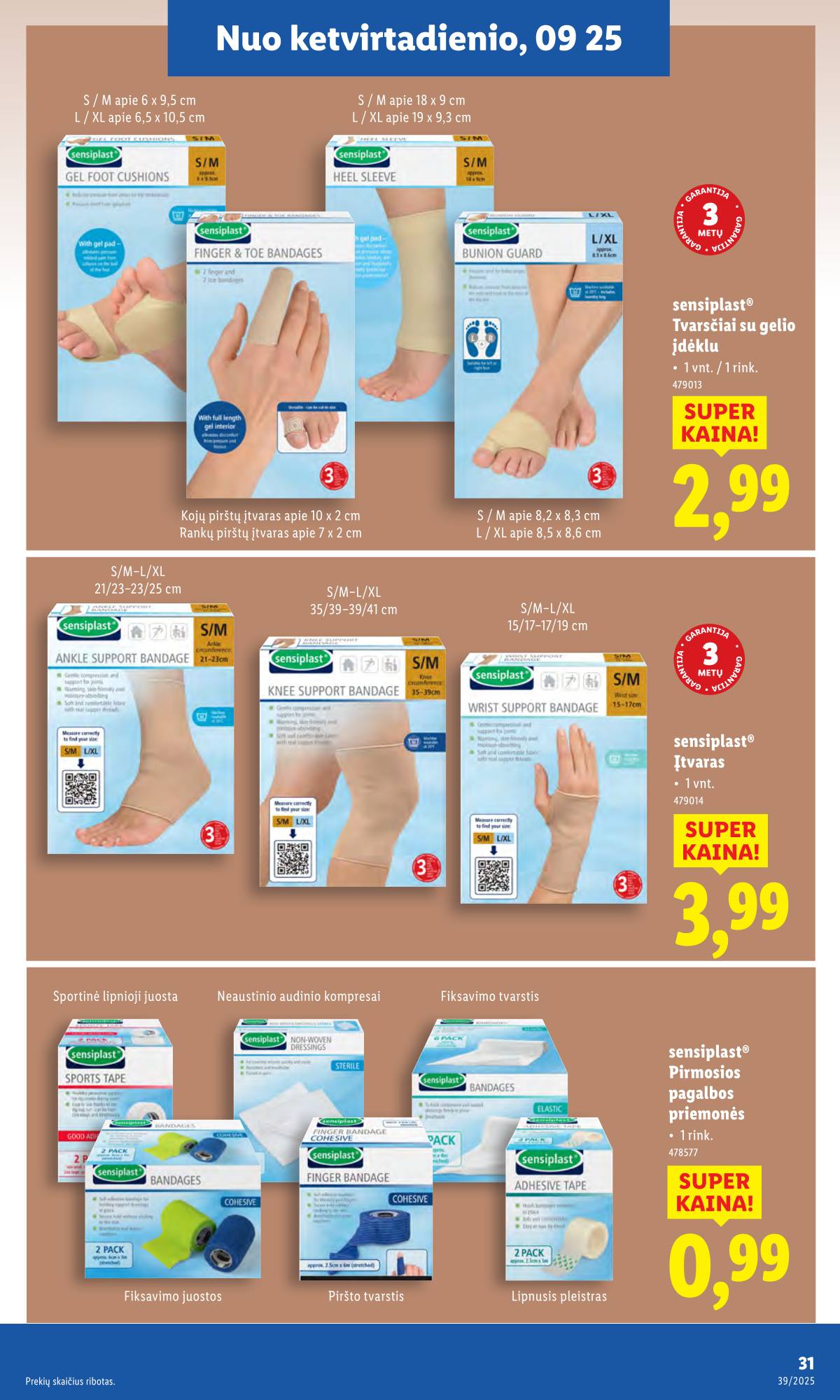 Lidl - LIDL Ne maisto prekių akcijų leidinys 31 puslapis