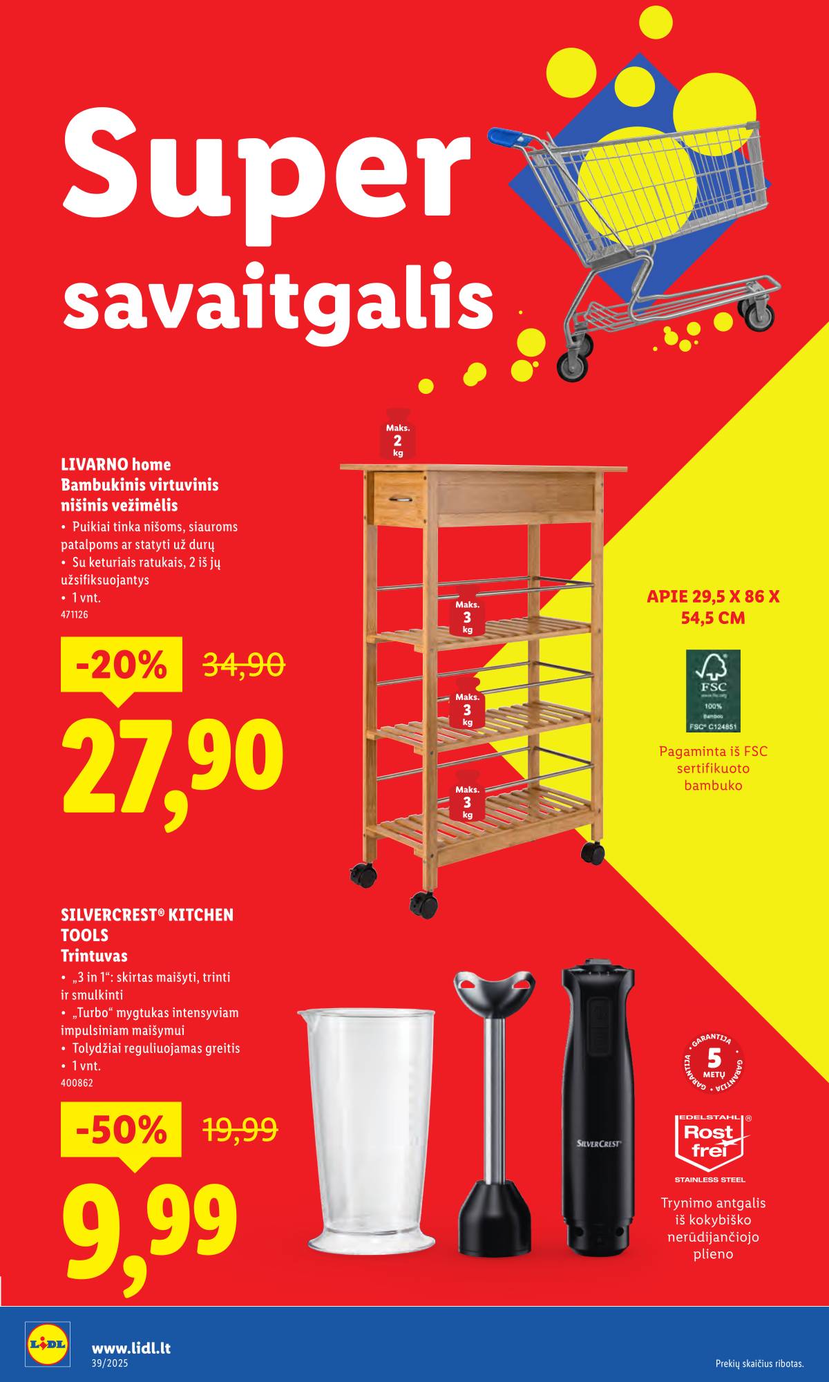 Lidl - LIDL Ne maisto prekių akcijų leidinys 42 puslapis