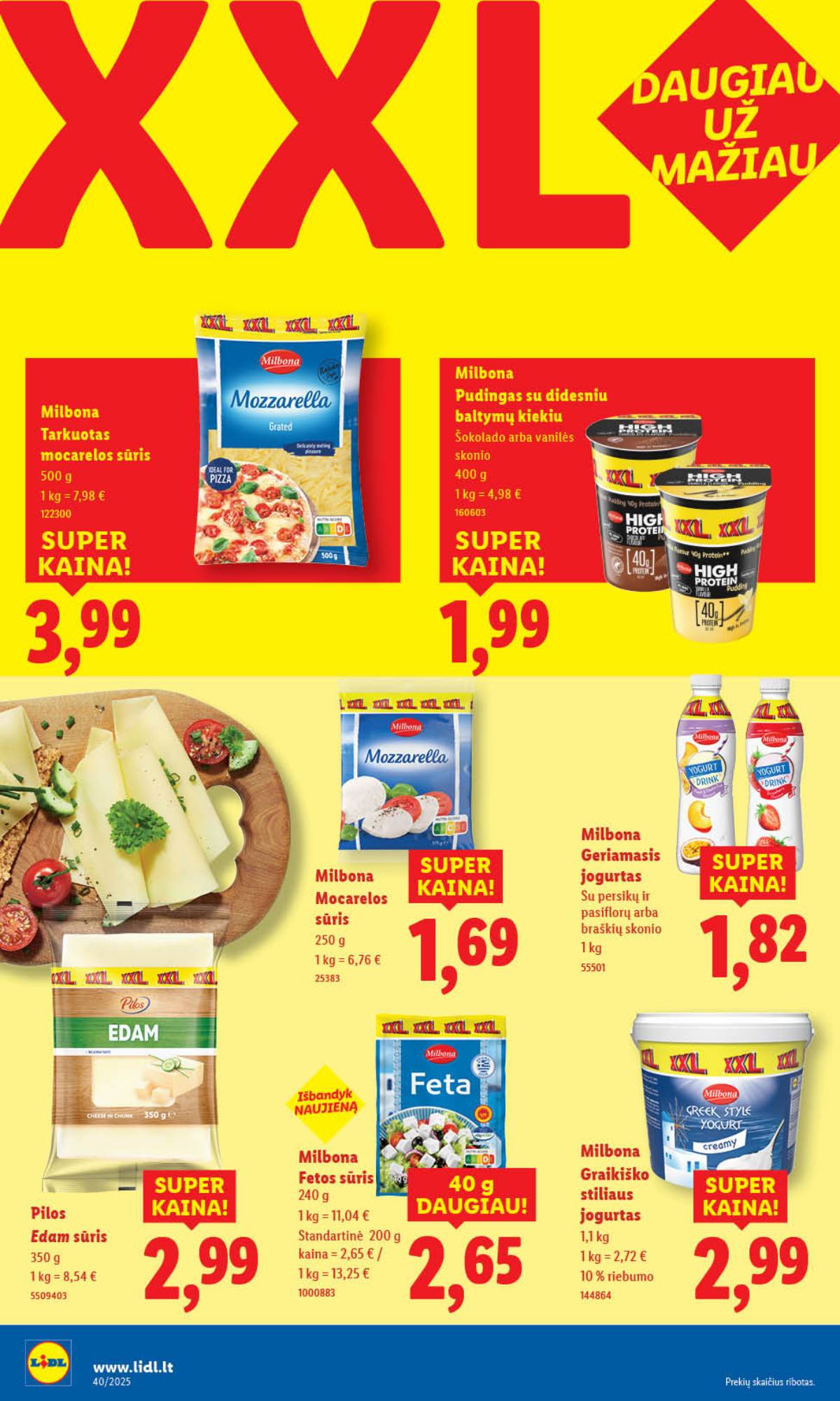 Lidl - LIDL SAVAITĖS Maisto prekių akcijų leidinys 10 puslapis