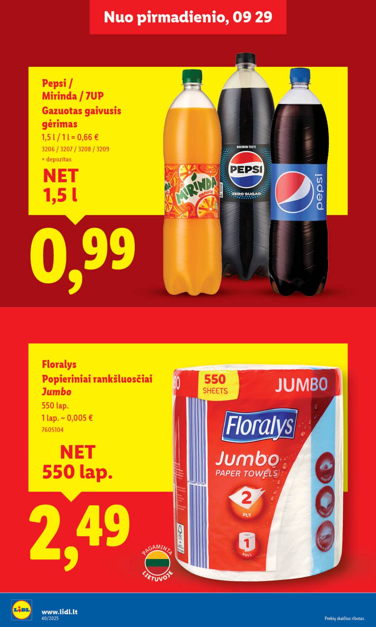 Lidl - LIDL SAVAITĖS Maisto prekių akcijų leidinys 20 puslapis