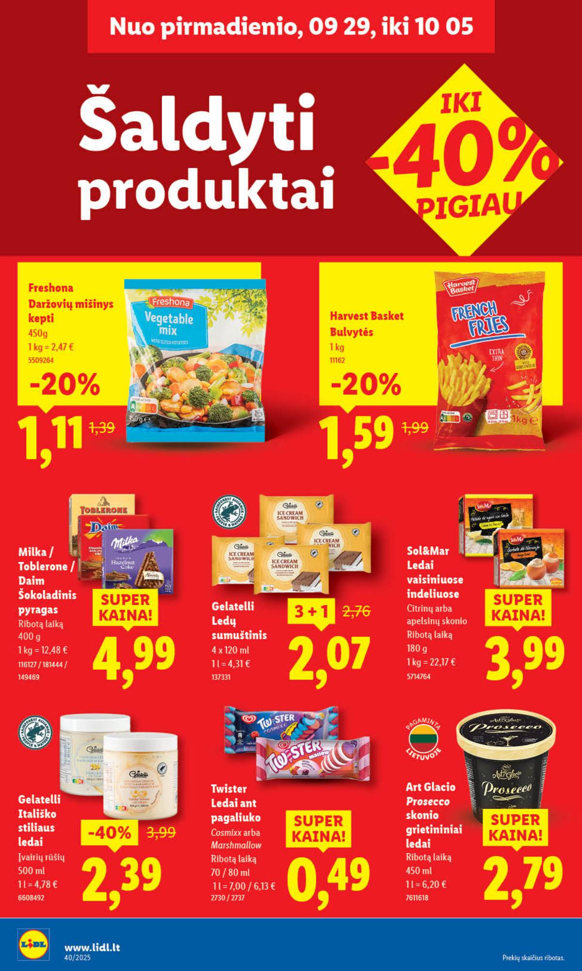 Lidl - LIDL SAVAITĖS Maisto prekių akcijų leidinys 22 puslapis