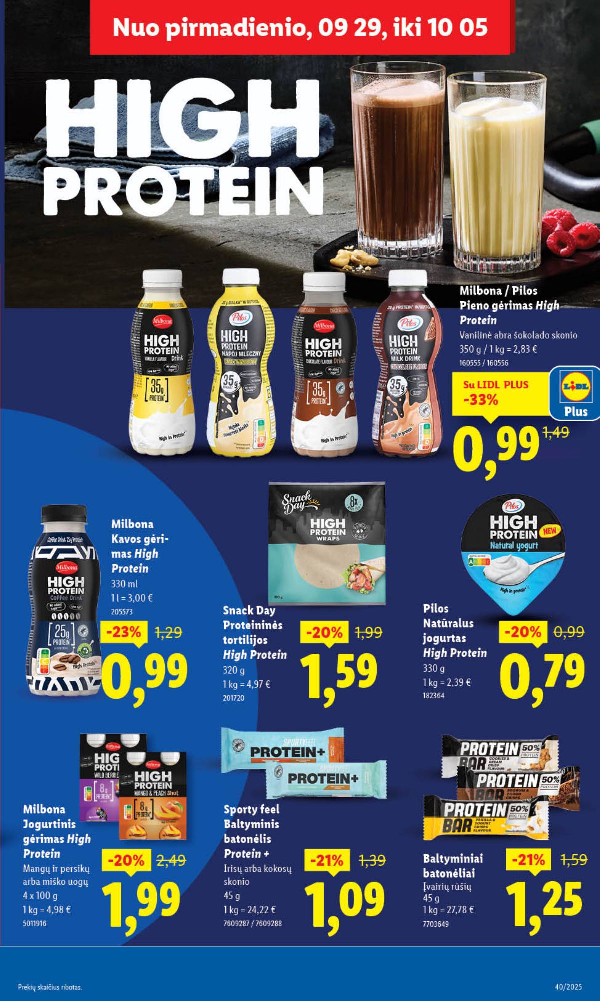 Lidl - LIDL SAVAITĖS Maisto prekių akcijų leidinys 29 puslapis
