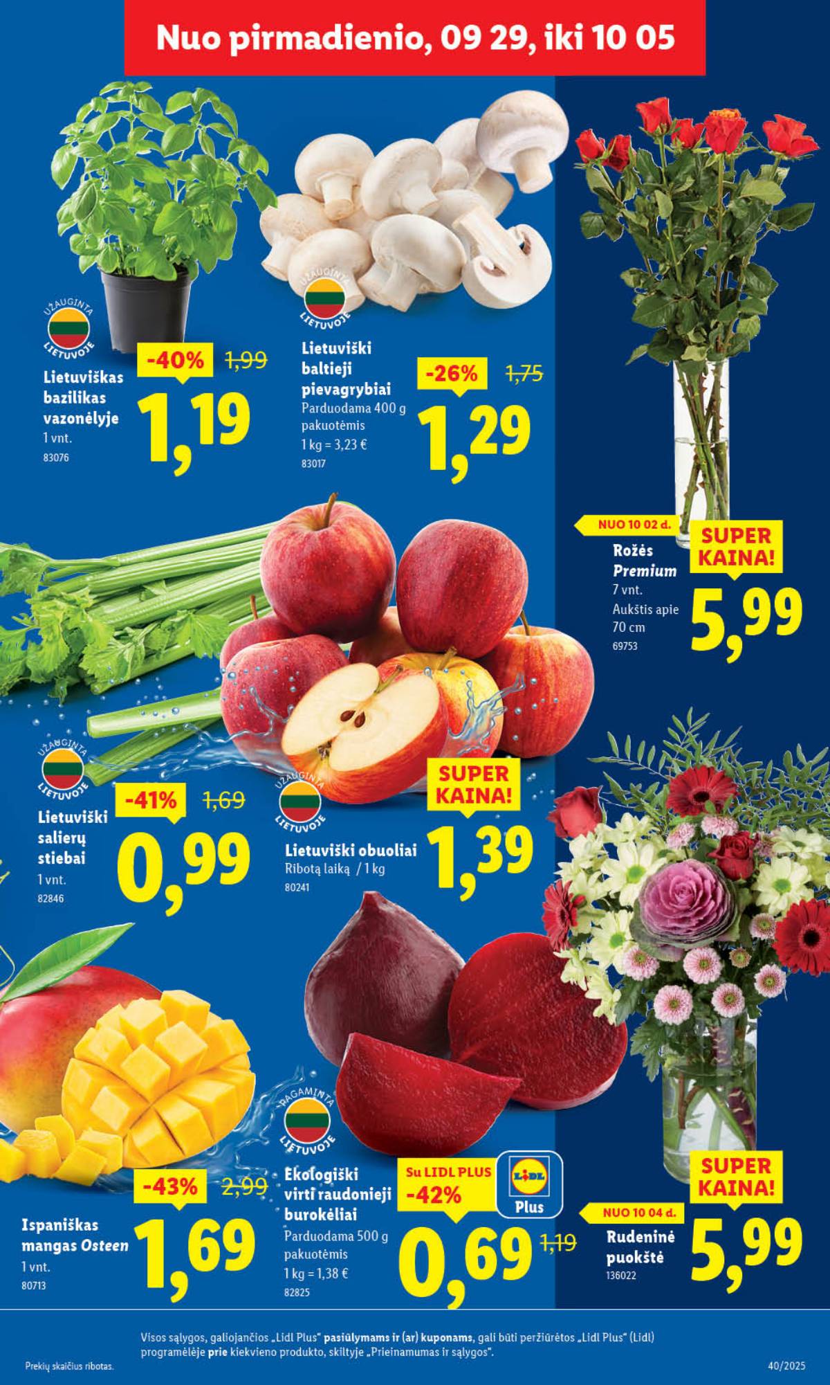 Lidl - LIDL SAVAITĖS Maisto prekių akcijų leidinys 3 puslapis