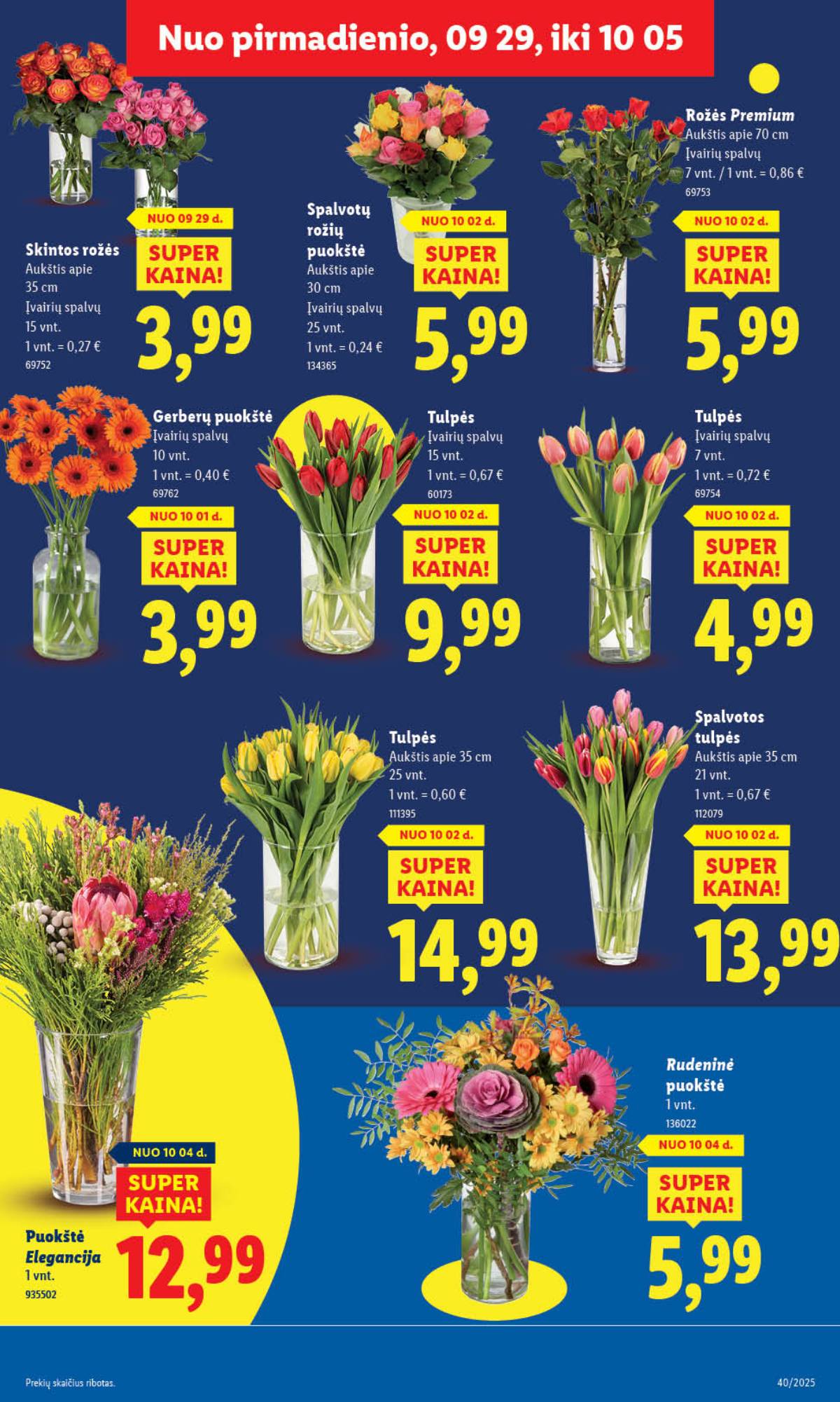 Lidl - LIDL SAVAITĖS Maisto prekių akcijų leidinys 39 puslapis