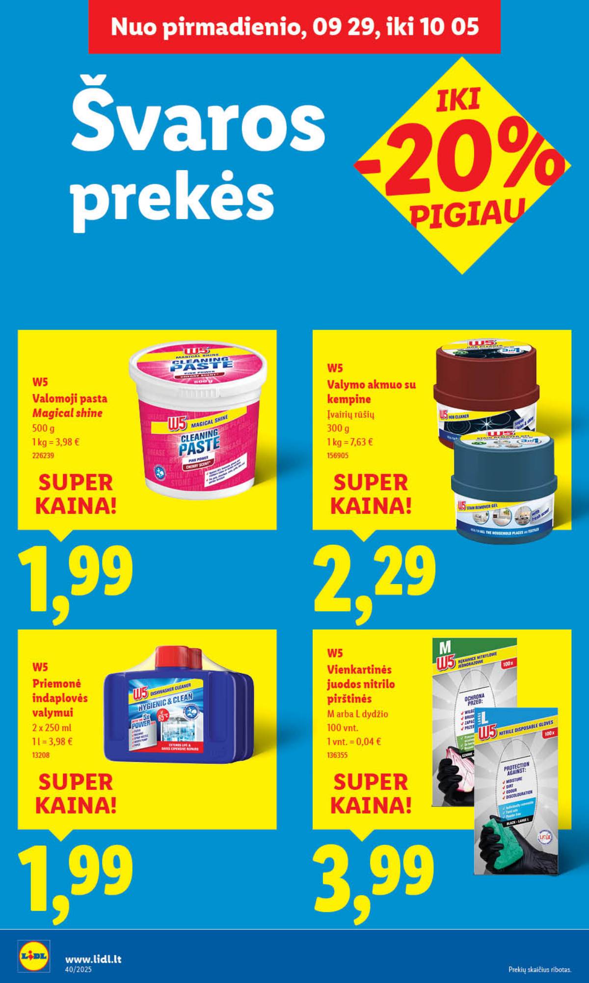 Lidl - LIDL SAVAITĖS Maisto prekių akcijų leidinys 44 puslapis