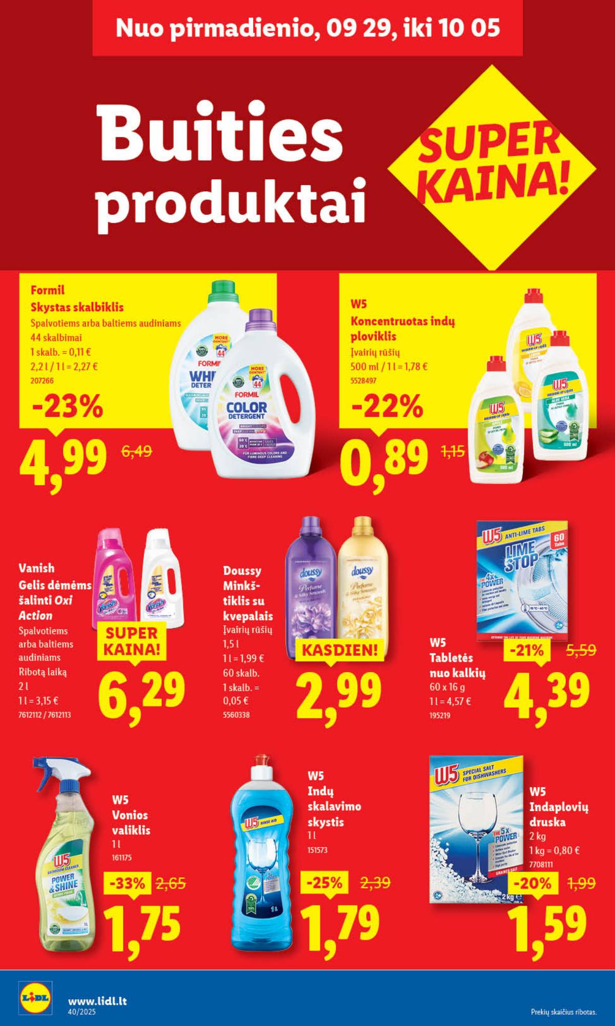 Lidl - LIDL SAVAITĖS Maisto prekių akcijų leidinys 46 puslapis