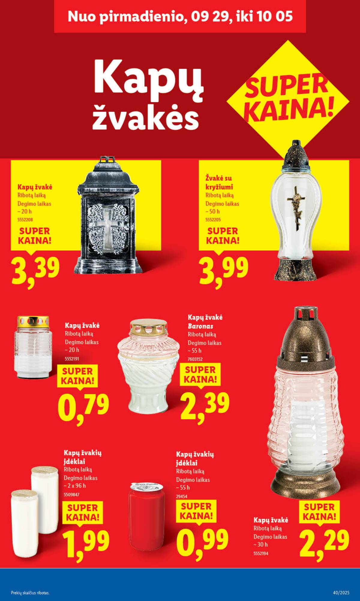 Lidl - LIDL SAVAITĖS Maisto prekių akcijų leidinys 47 puslapis