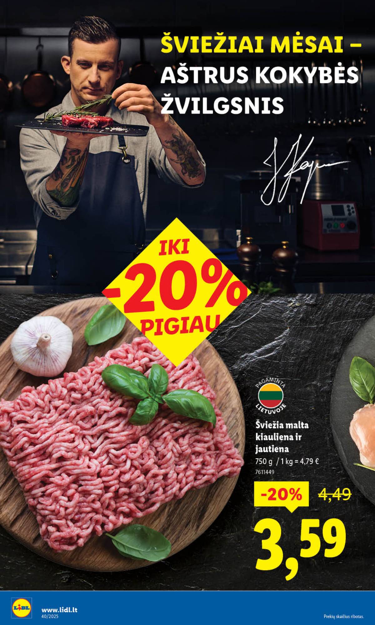 Lidl - LIDL SAVAITĖS Maisto prekių akcijų leidinys 6 puslapis