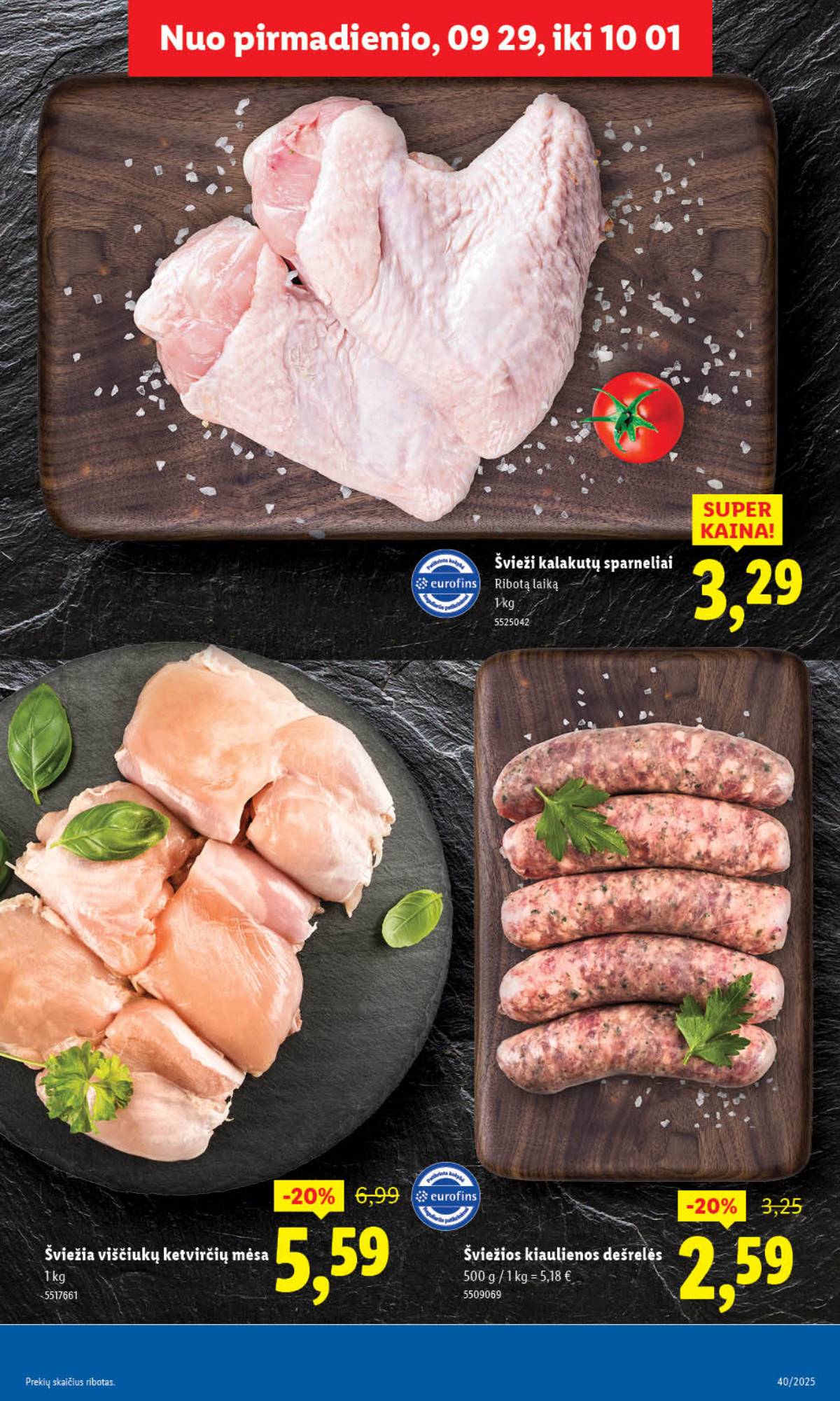 Lidl - LIDL SAVAITĖS Maisto prekių akcijų leidinys 7 puslapis