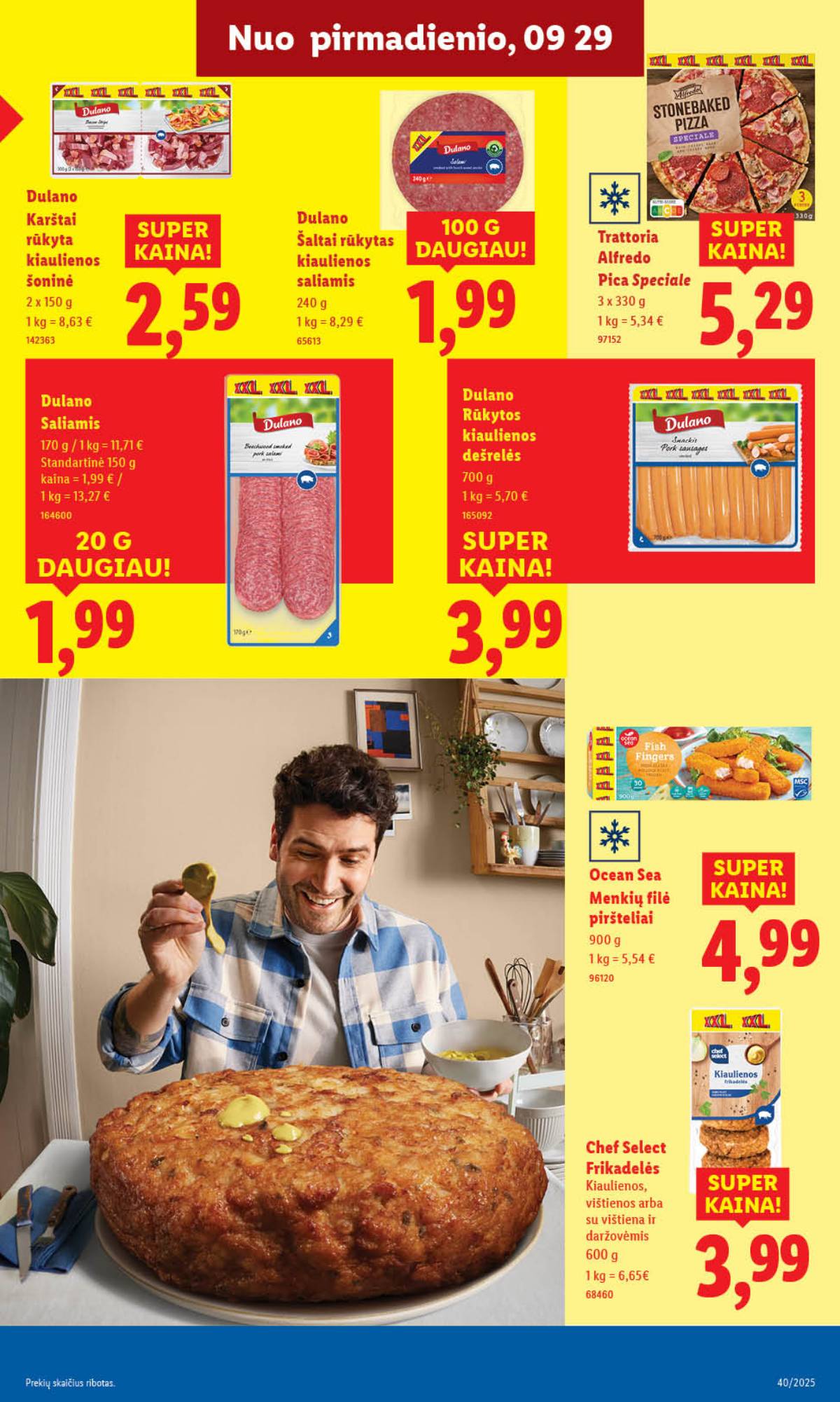 Lidl - LIDL SAVAITĖS Maisto prekių akcijų leidinys 9 puslapis