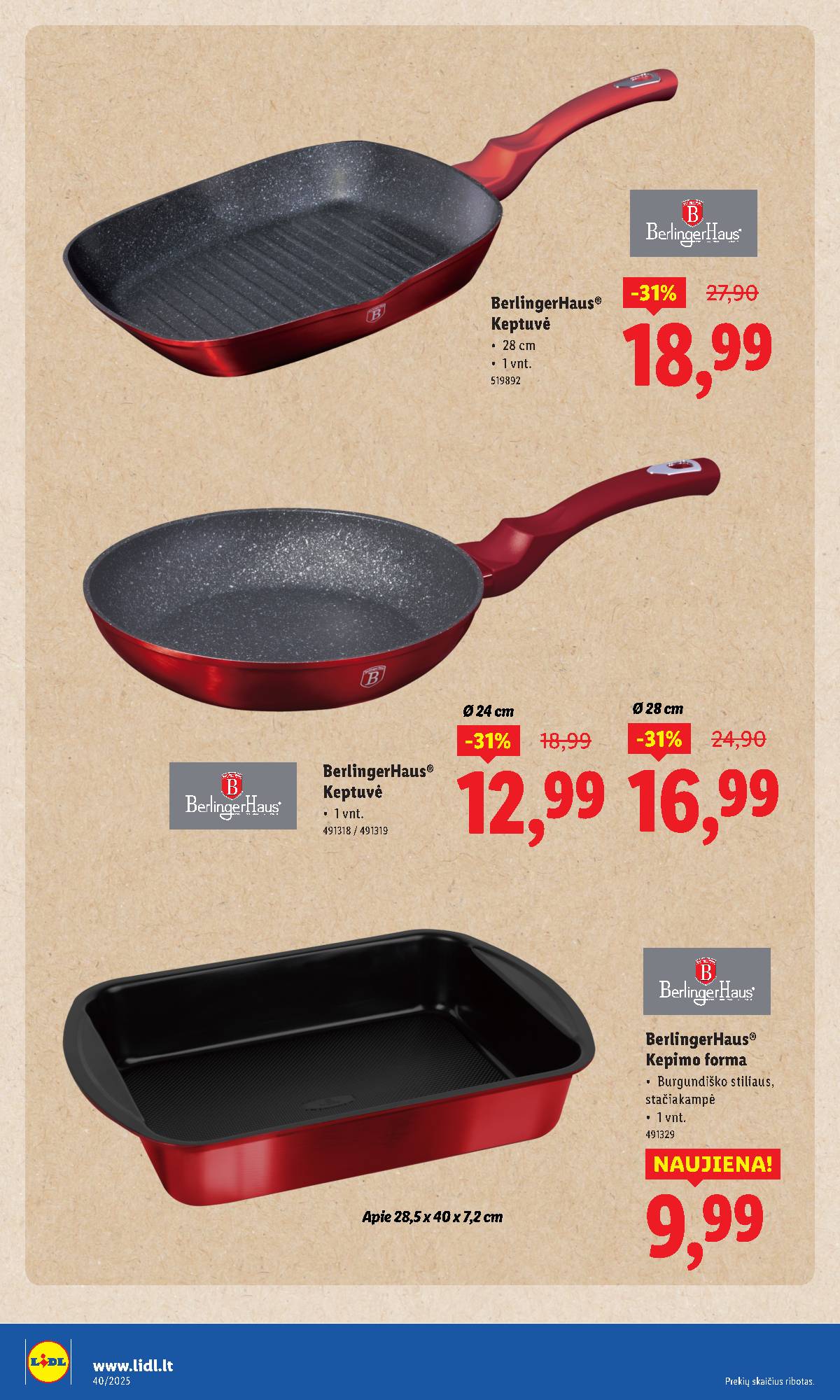 Lidl - LIDL Ne maisto prekių akcijų leidinys 16 puslapis