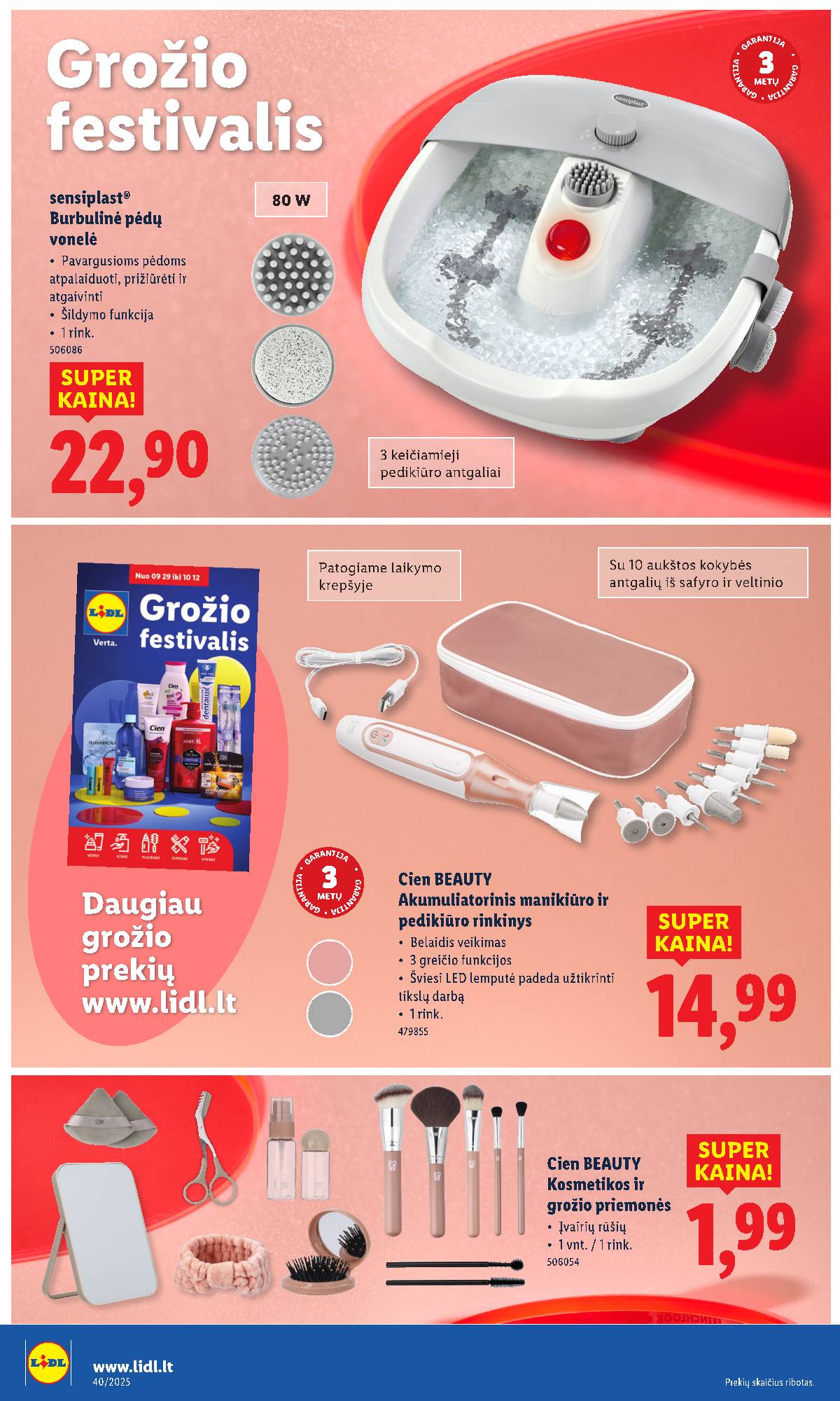 Lidl - LIDL Ne maisto prekių akcijų leidinys 20 puslapis