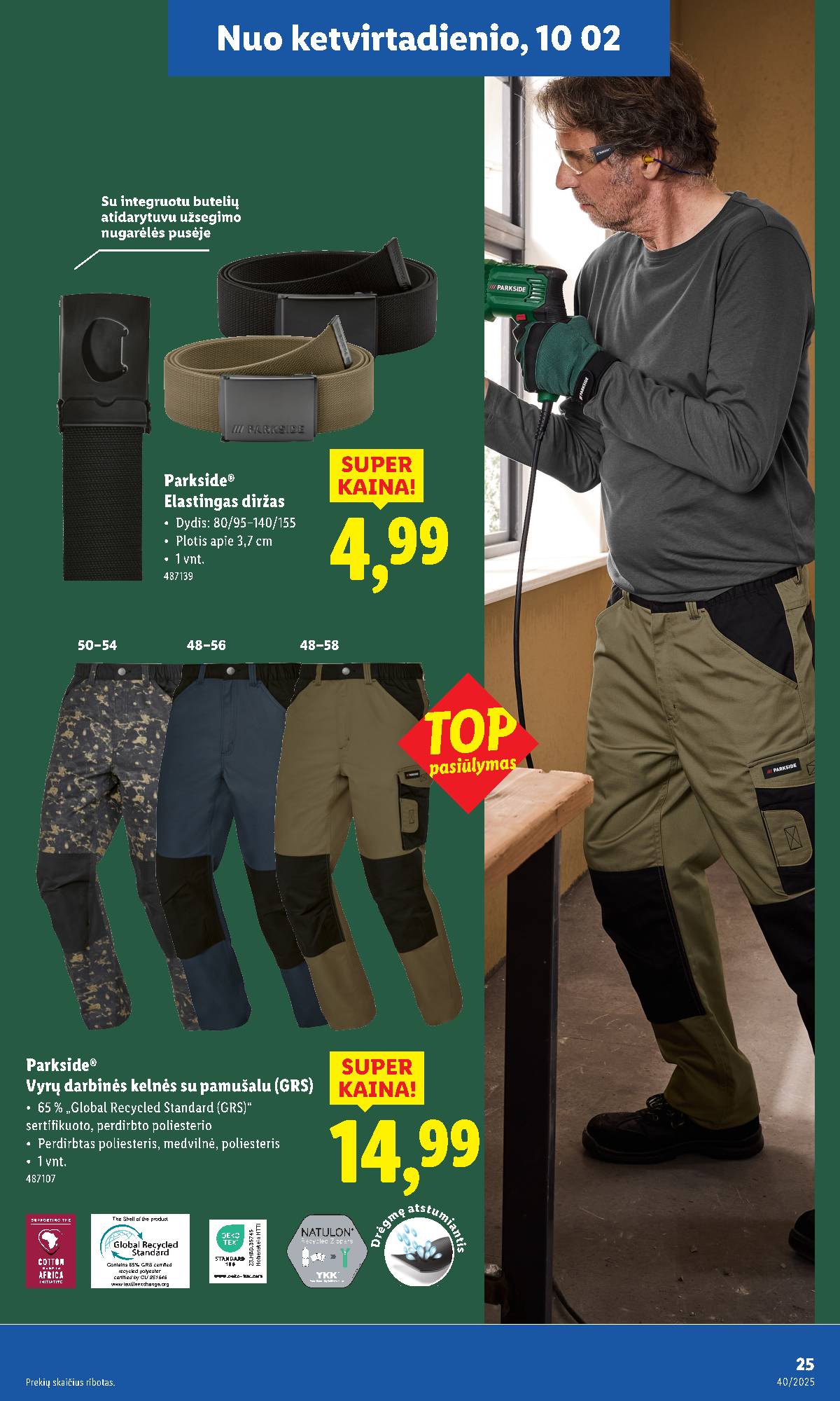 Lidl - LIDL Ne maisto prekių akcijų leidinys 25 puslapis