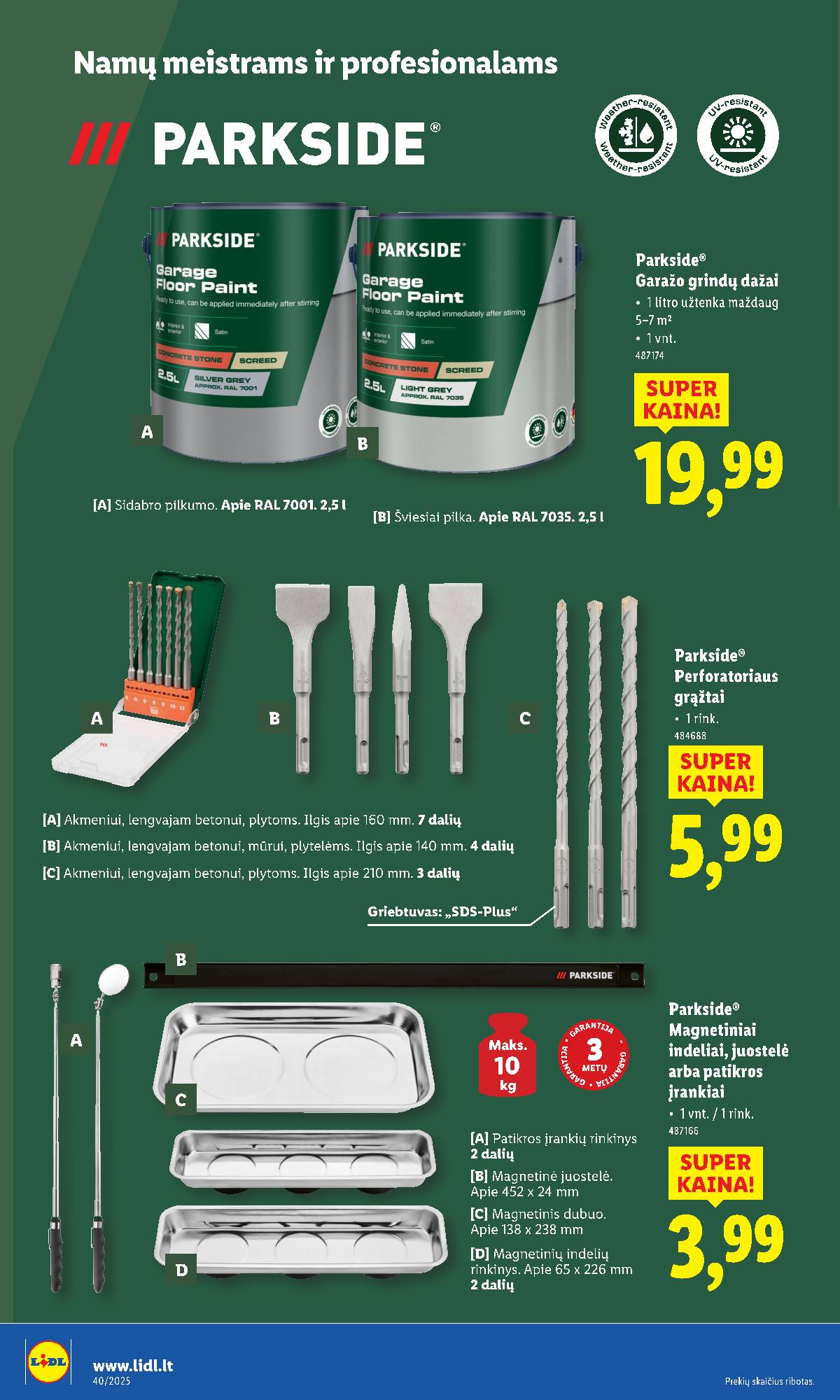 Lidl - LIDL Ne maisto prekių akcijų leidinys 32 puslapis