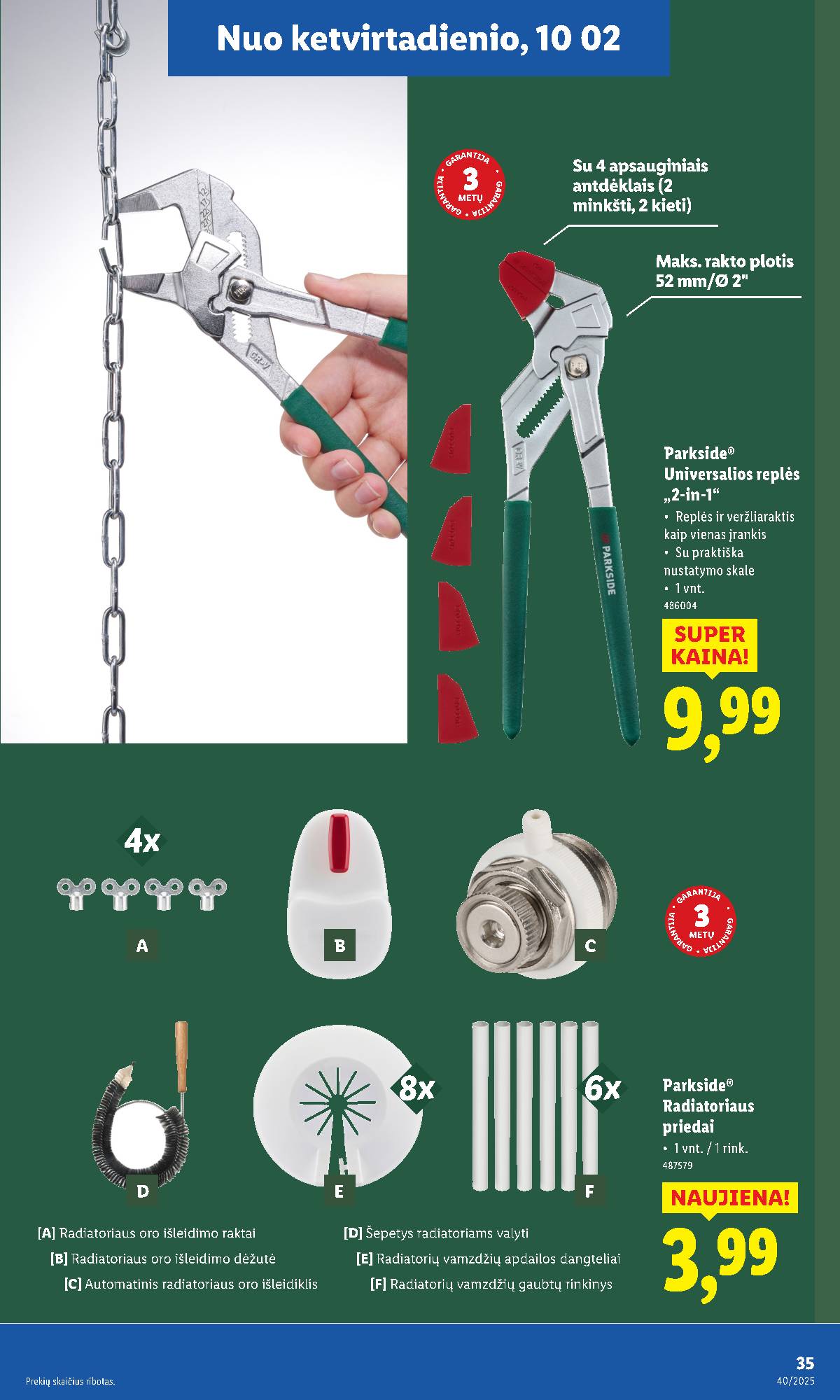 Lidl - LIDL Ne maisto prekių akcijų leidinys 35 puslapis