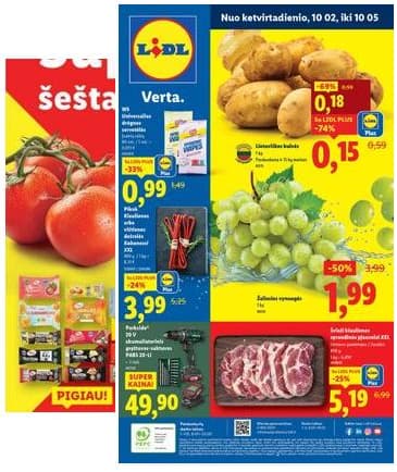 Lidl - LIDL akcijos nuo ketvirtadienio | 2025-10-02 - 2025-10-04 2025-10-02 – 2025-10-05