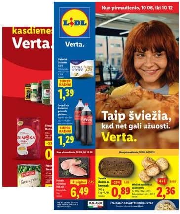 Lidl - LIDL SAVAITĖS Maisto prekių akcijų leidinys 2025-10-06 – 2025-10-12