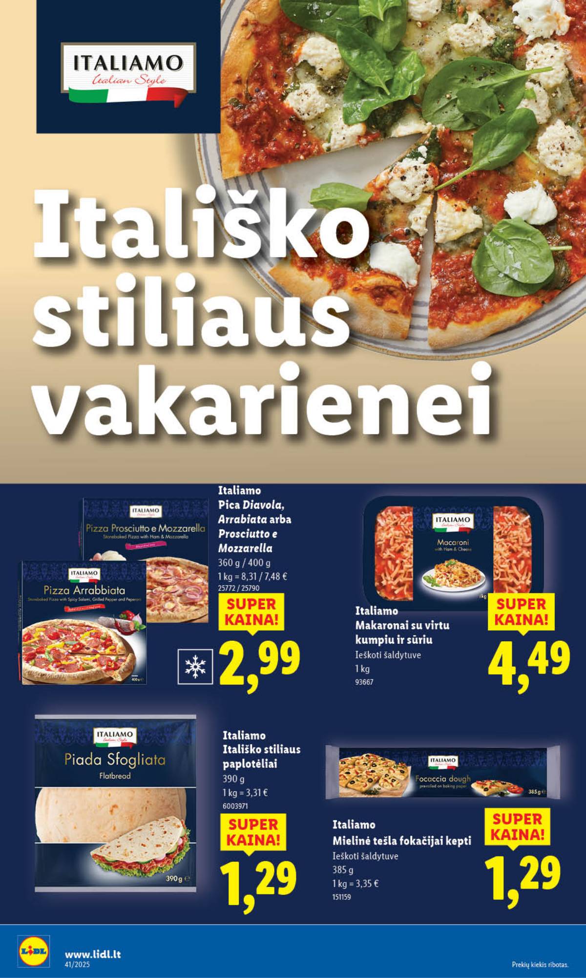 Lidl - LIDL SAVAITĖS Maisto prekių akcijų leidinys 12 puslapis