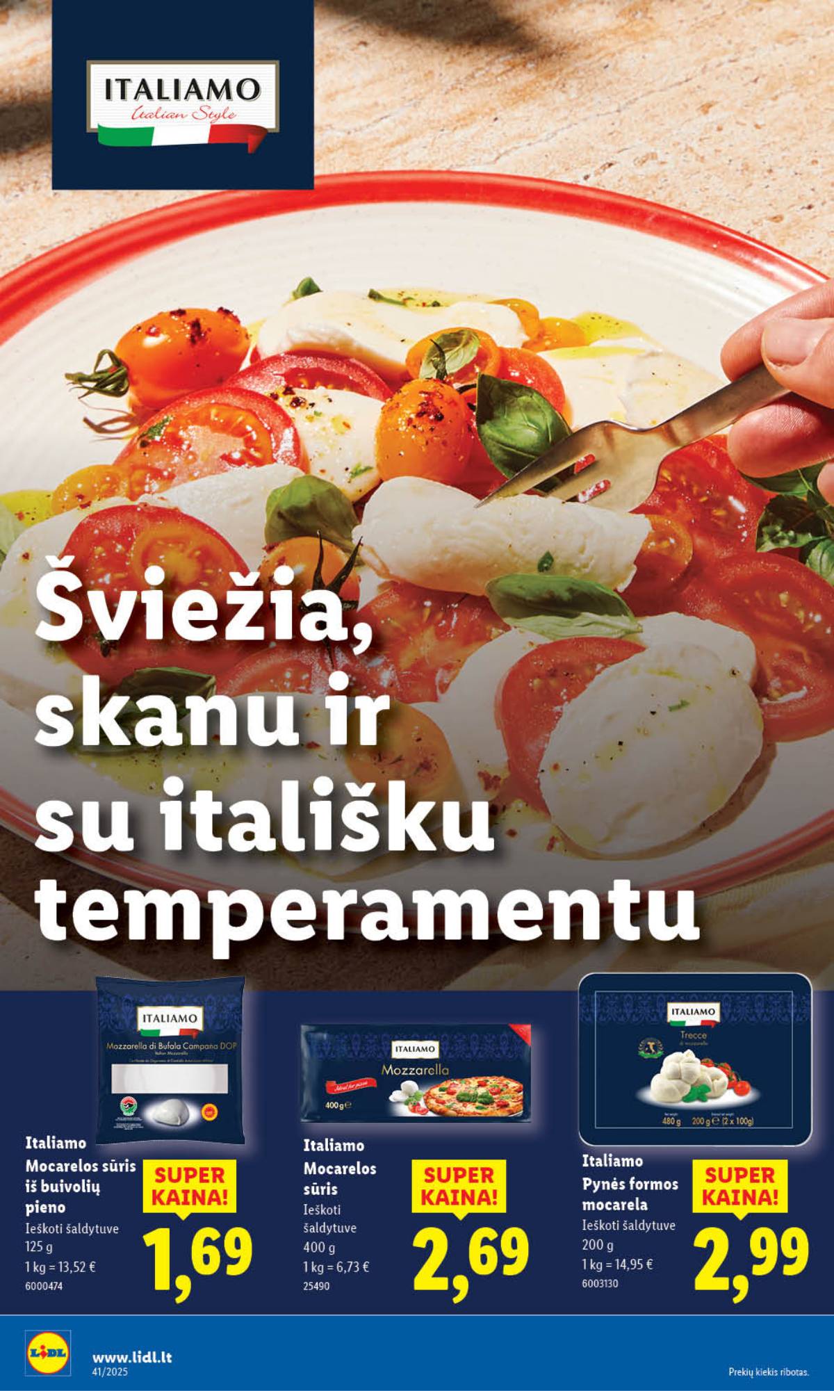 Lidl - LIDL SAVAITĖS Maisto prekių akcijų leidinys 14 puslapis