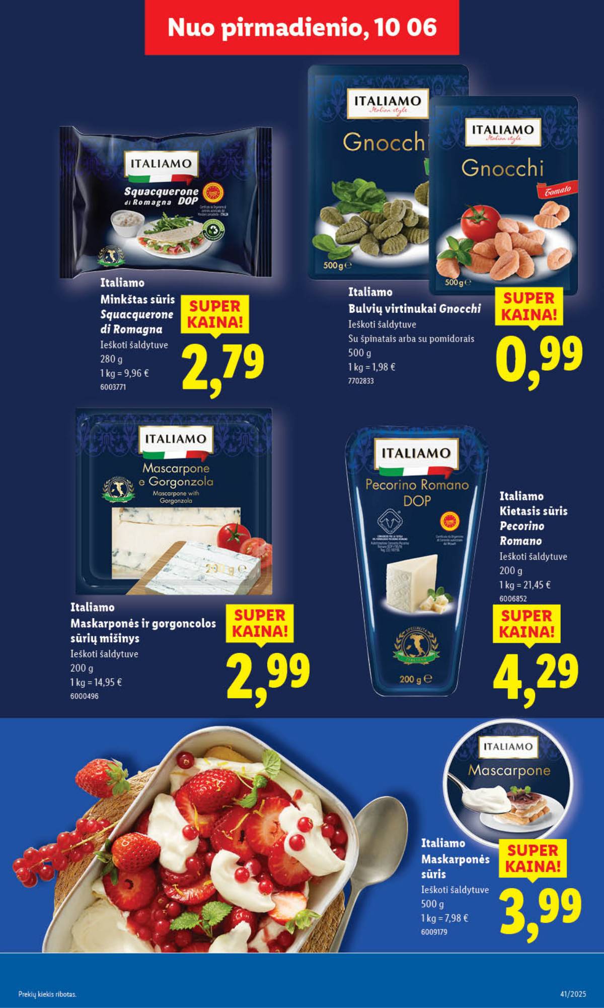 Lidl - LIDL SAVAITĖS Maisto prekių akcijų leidinys 15 puslapis