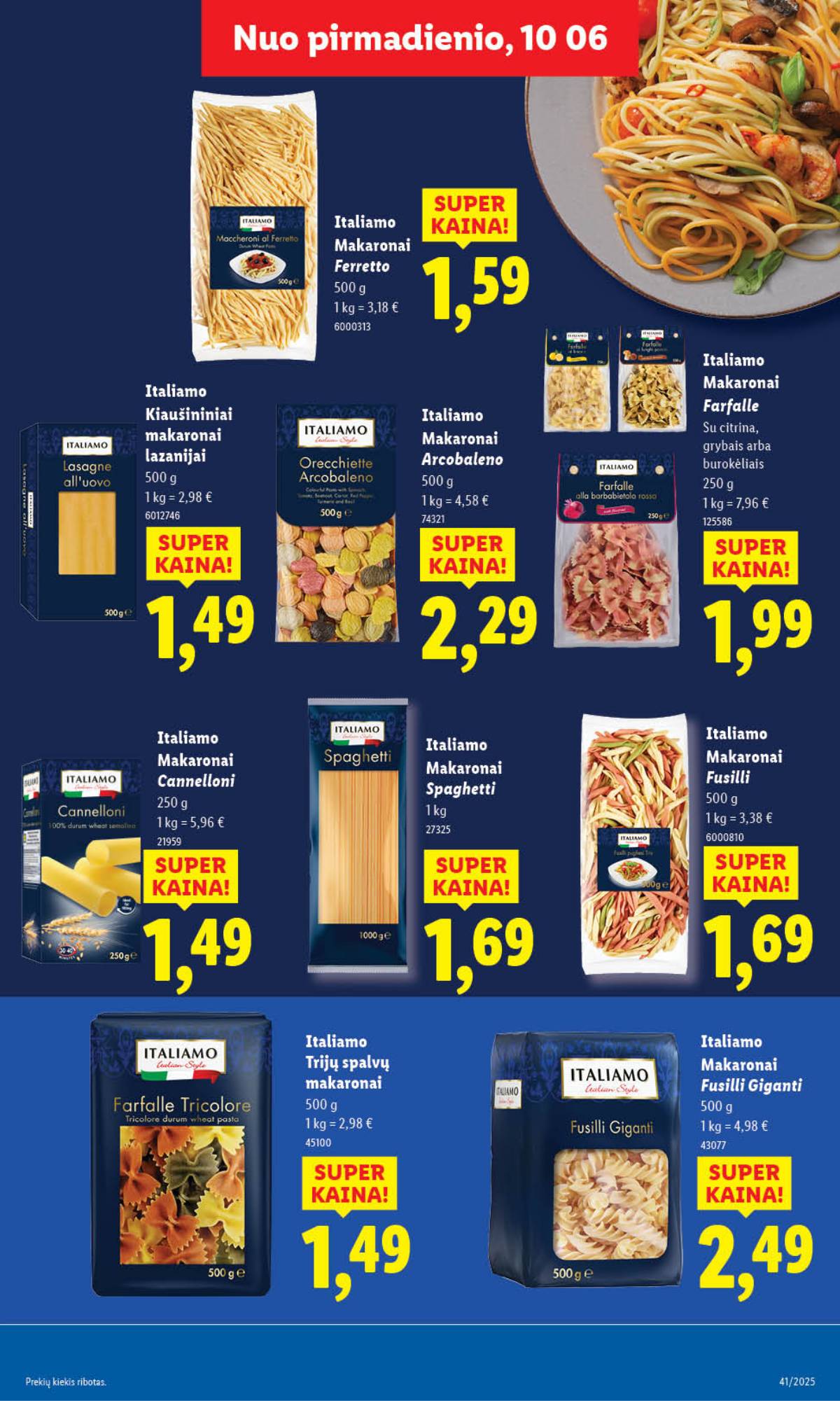 Lidl - LIDL SAVAITĖS Maisto prekių akcijų leidinys 17 puslapis