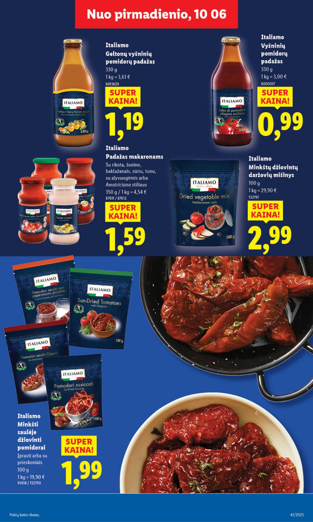 Lidl - LIDL SAVAITĖS Maisto prekių akcijų leidinys 21 puslapis