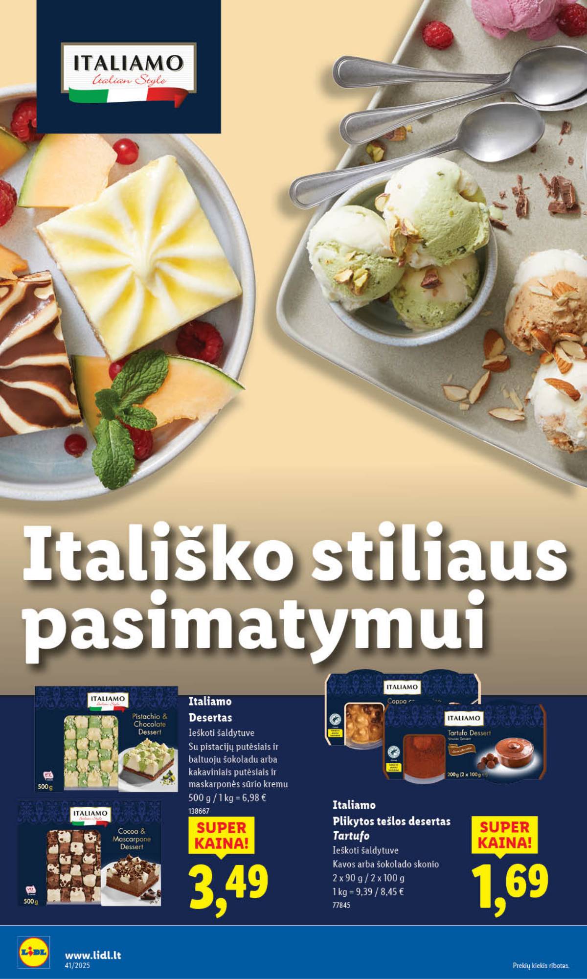 Lidl - LIDL SAVAITĖS Maisto prekių akcijų leidinys 24 puslapis