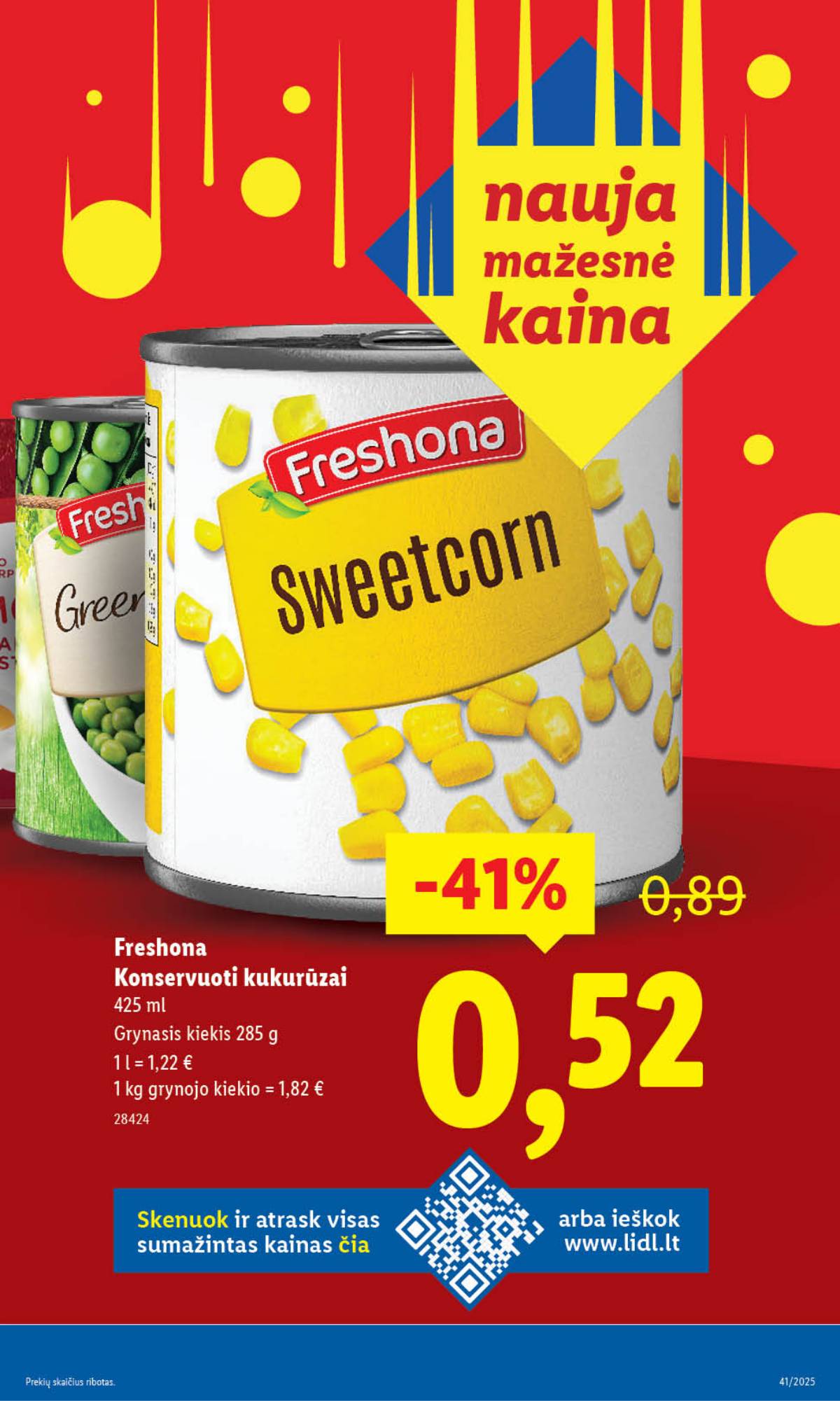 Lidl - LIDL SAVAITĖS Maisto prekių akcijų leidinys 3 puslapis