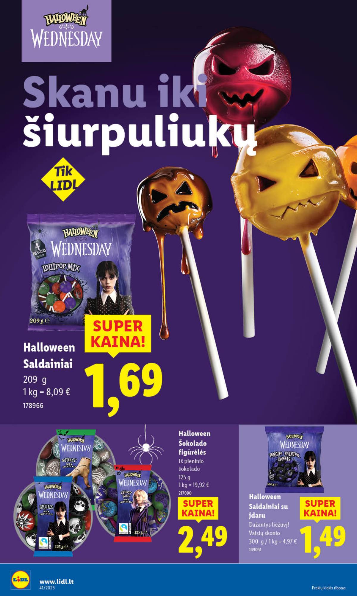 Lidl - LIDL SAVAITĖS Maisto prekių akcijų leidinys 30 puslapis