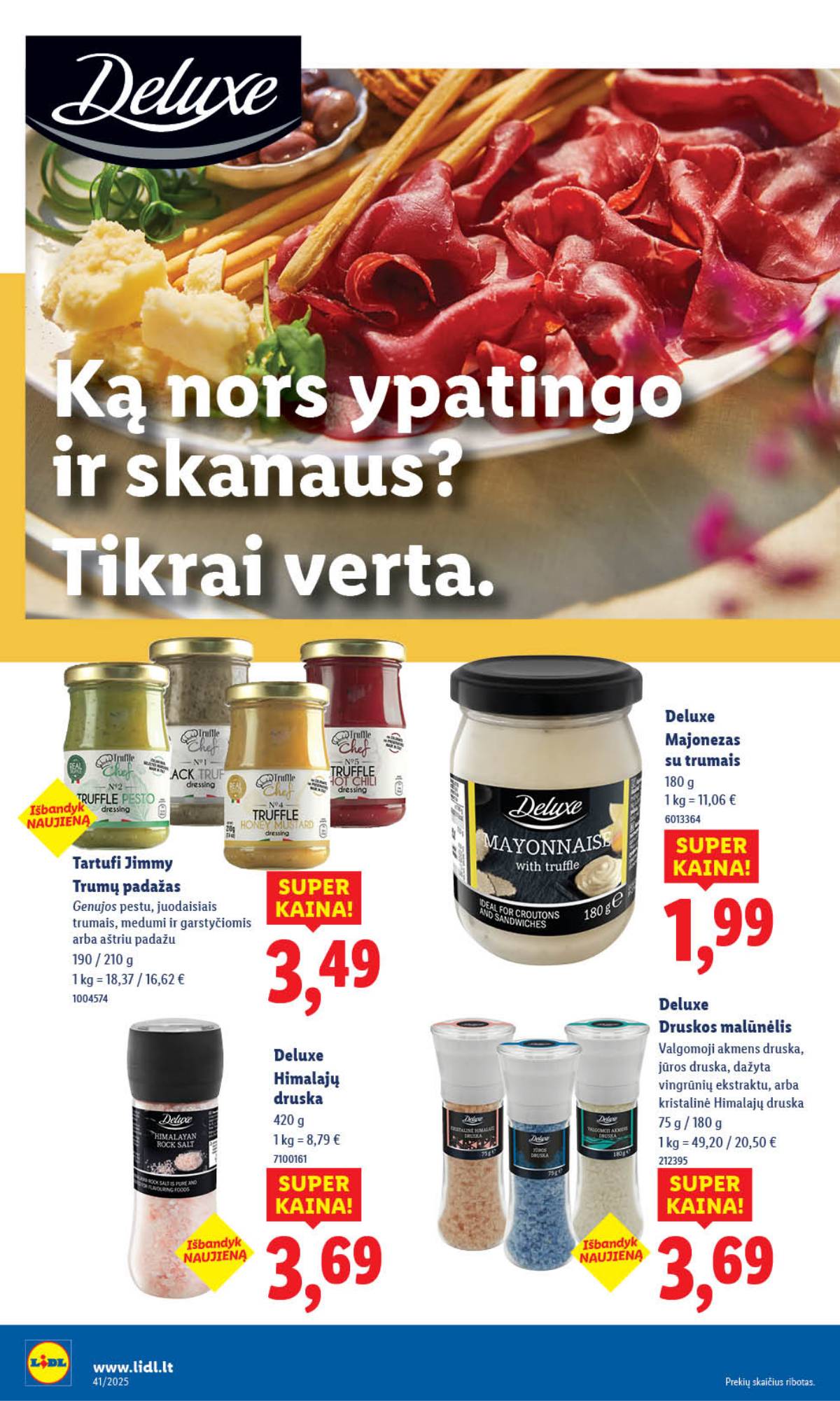 Lidl - LIDL SAVAITĖS Maisto prekių akcijų leidinys 38 puslapis