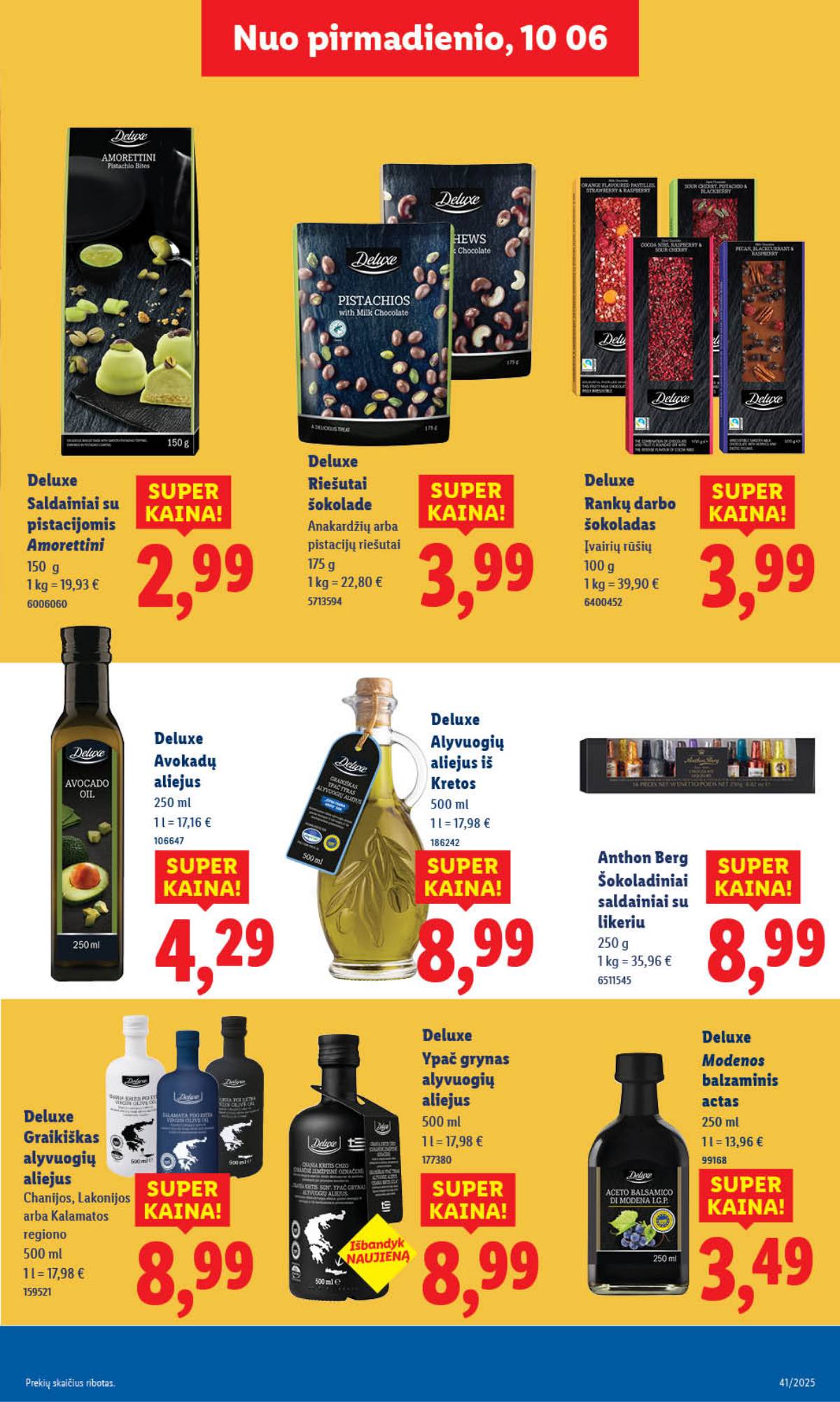 Lidl - LIDL SAVAITĖS Maisto prekių akcijų leidinys 39 puslapis