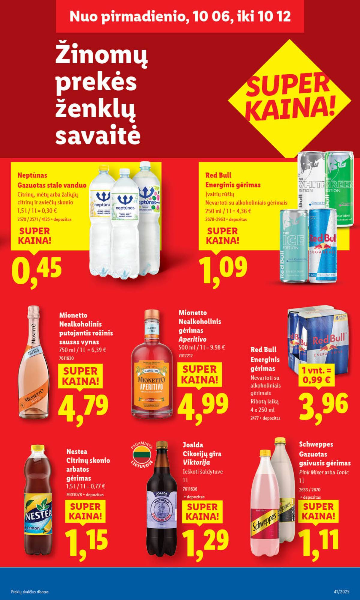 Lidl - LIDL SAVAITĖS Maisto prekių akcijų leidinys 45 puslapis