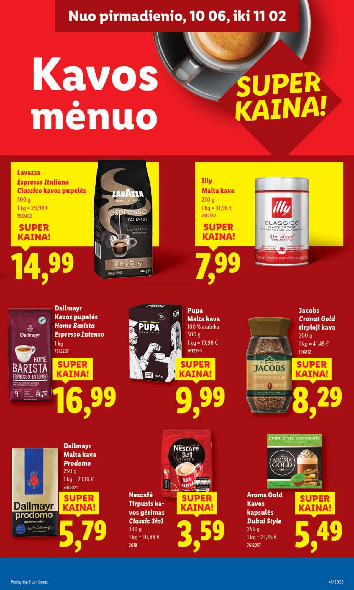 Lidl - LIDL SAVAITĖS Maisto prekių akcijų leidinys 49 puslapis