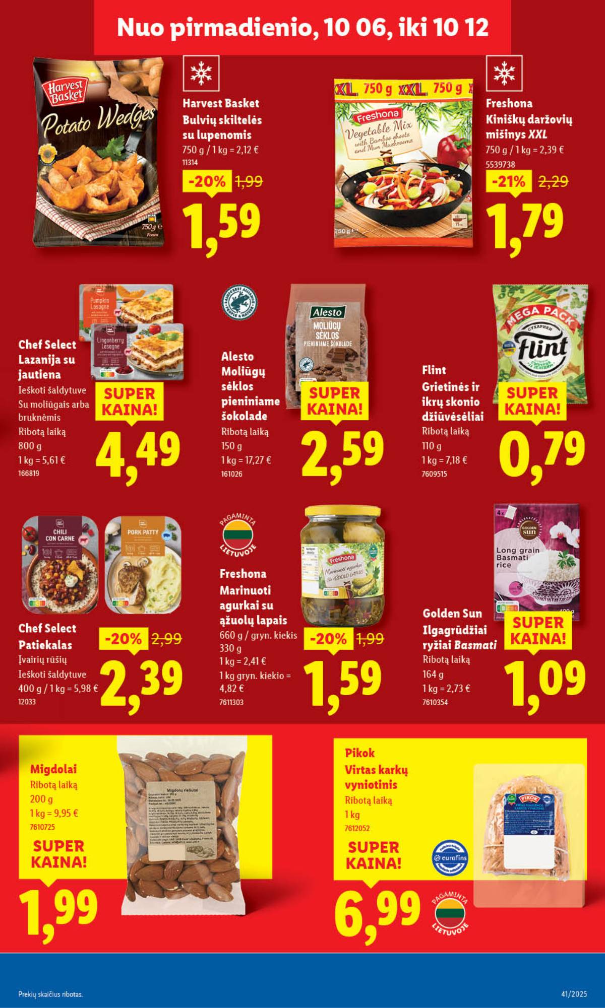 Lidl - LIDL SAVAITĖS Maisto prekių akcijų leidinys 55 puslapis