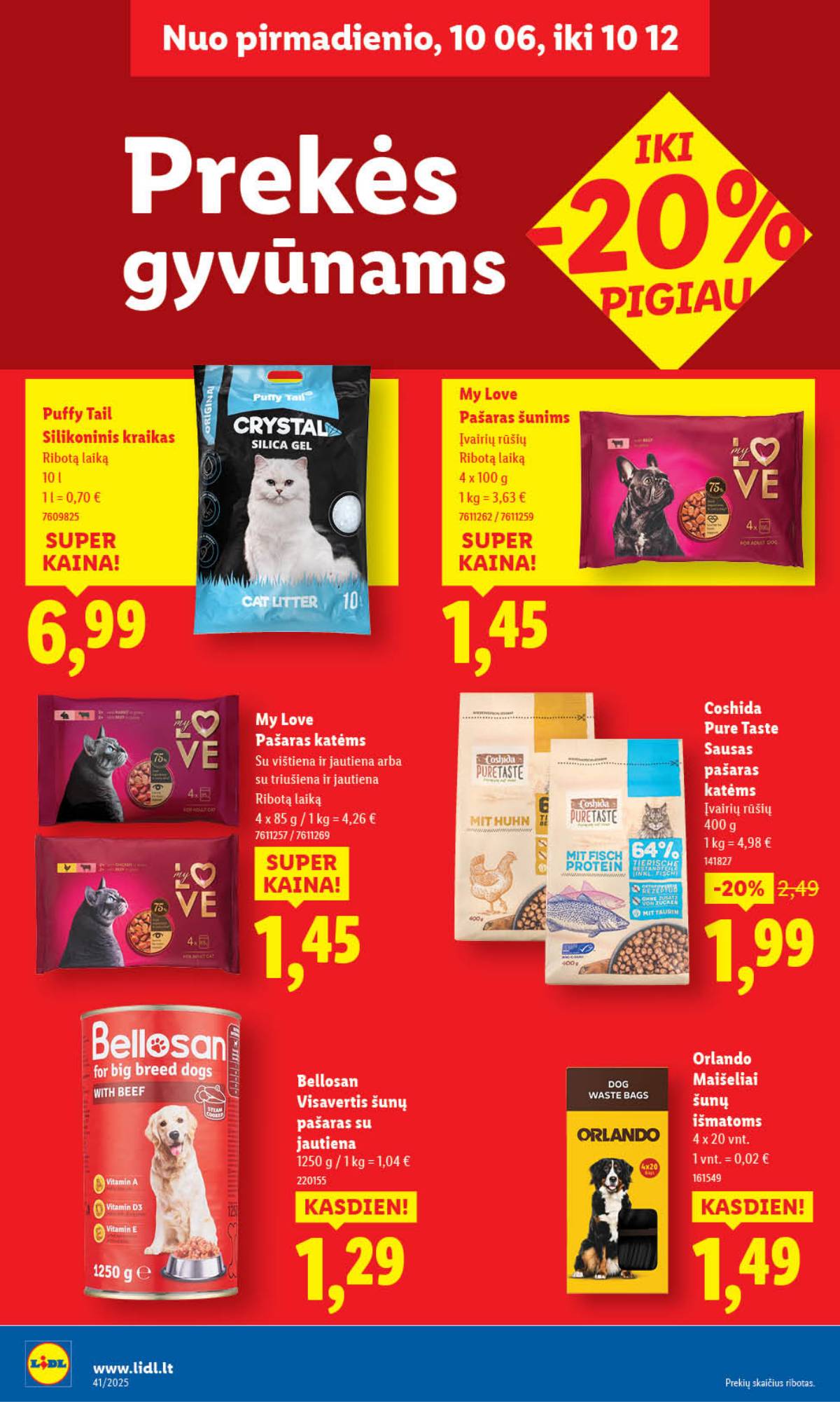 Lidl - LIDL SAVAITĖS Maisto prekių akcijų leidinys 60 puslapis