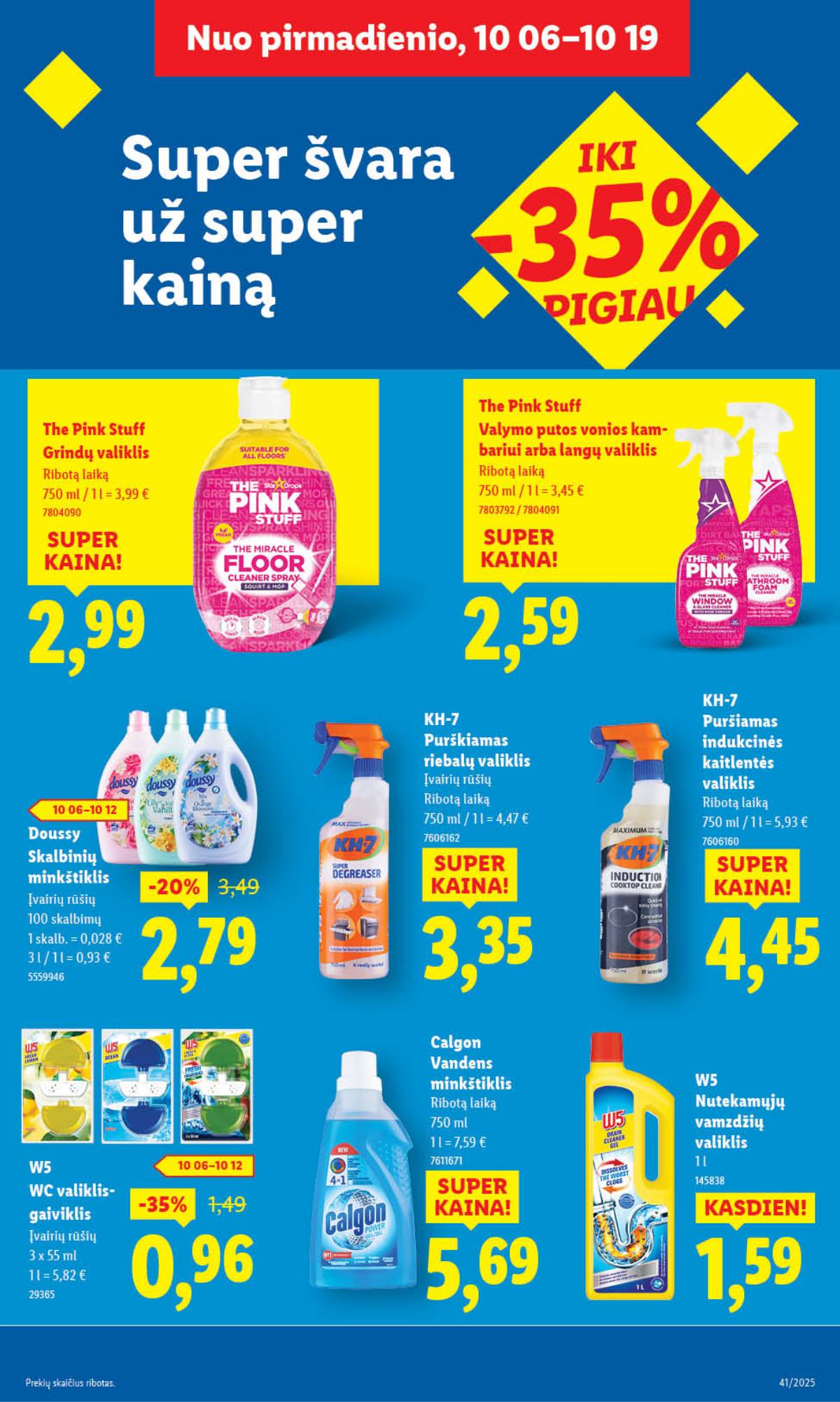 Lidl - LIDL SAVAITĖS Maisto prekių akcijų leidinys 61 puslapis